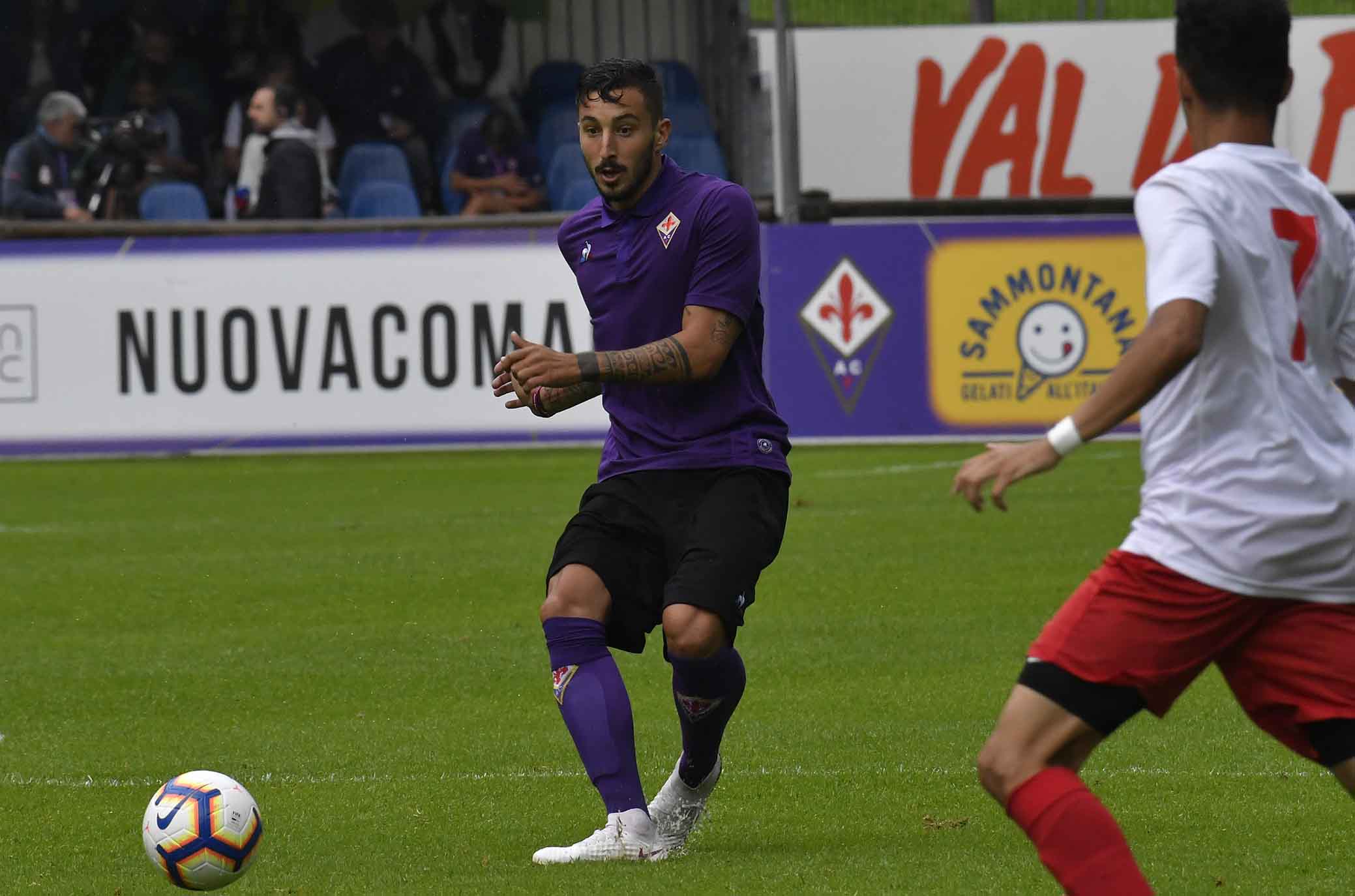 FIORENTINA-REAL VICENZA 20-07-2018 FEDERICO CECCHERINI. SILPRESS/GALASSI SILVANO