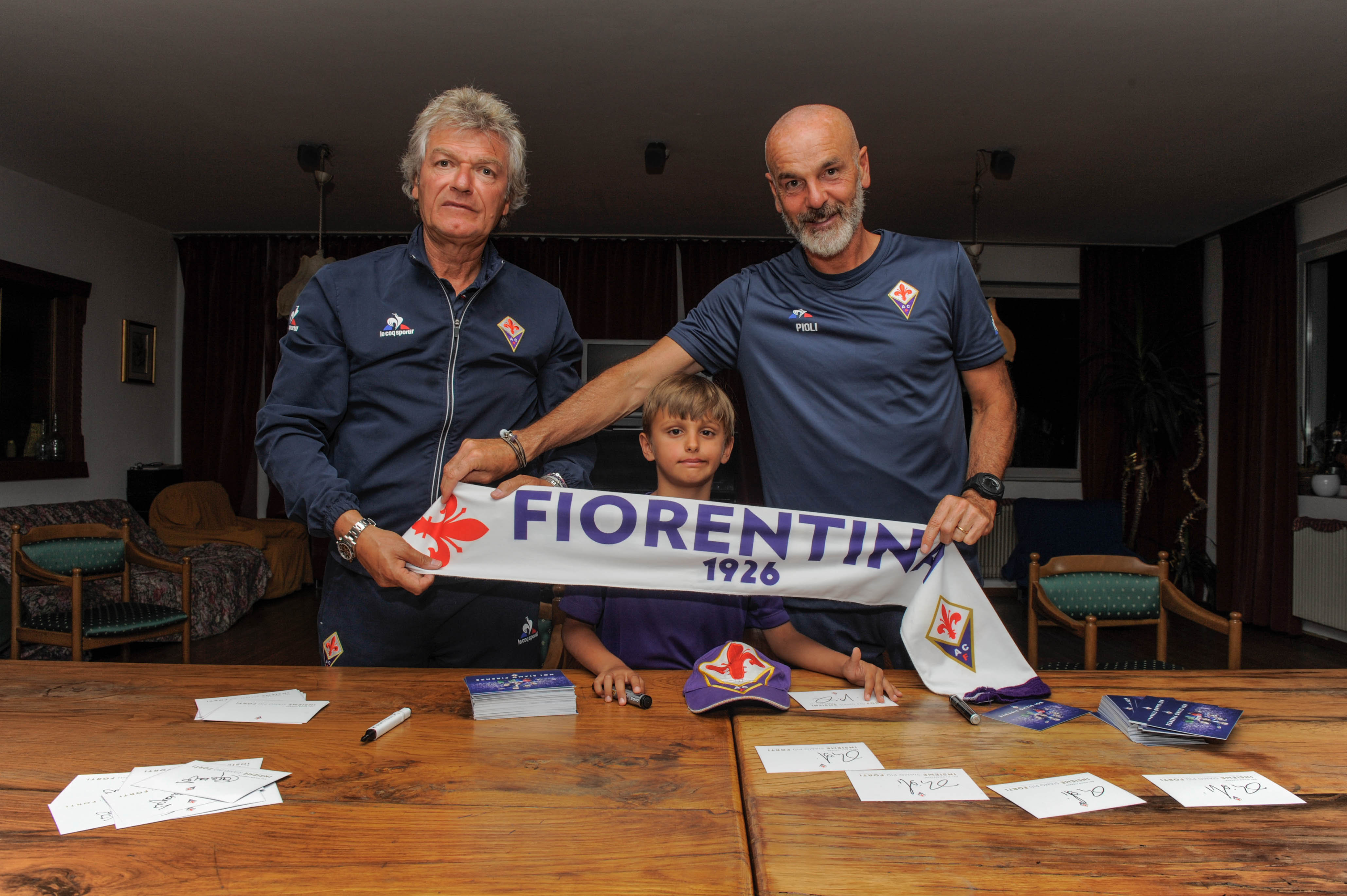 Antognoni e Pioli al Viola Camp di Vigo di Fassa tra la gioia dei bambini (FOTO)