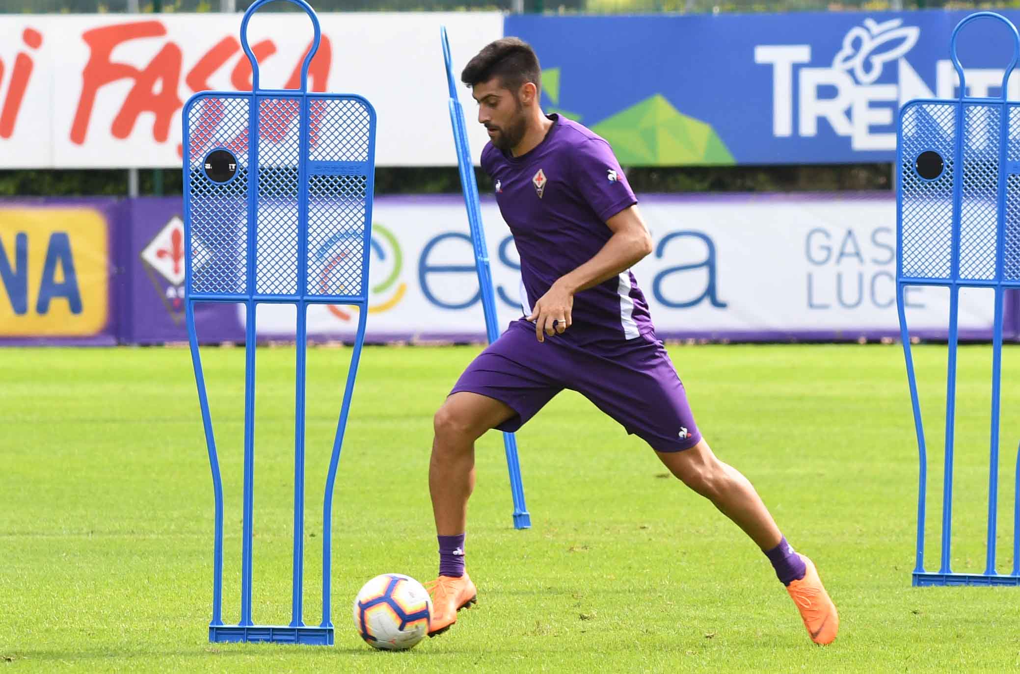 FIORENTINA RITIRO MOENA 09-07-2018 ALLENAMENTO POMERIDIANO. MARCO BENASSI SILPRESS/GALASSI SILVANO