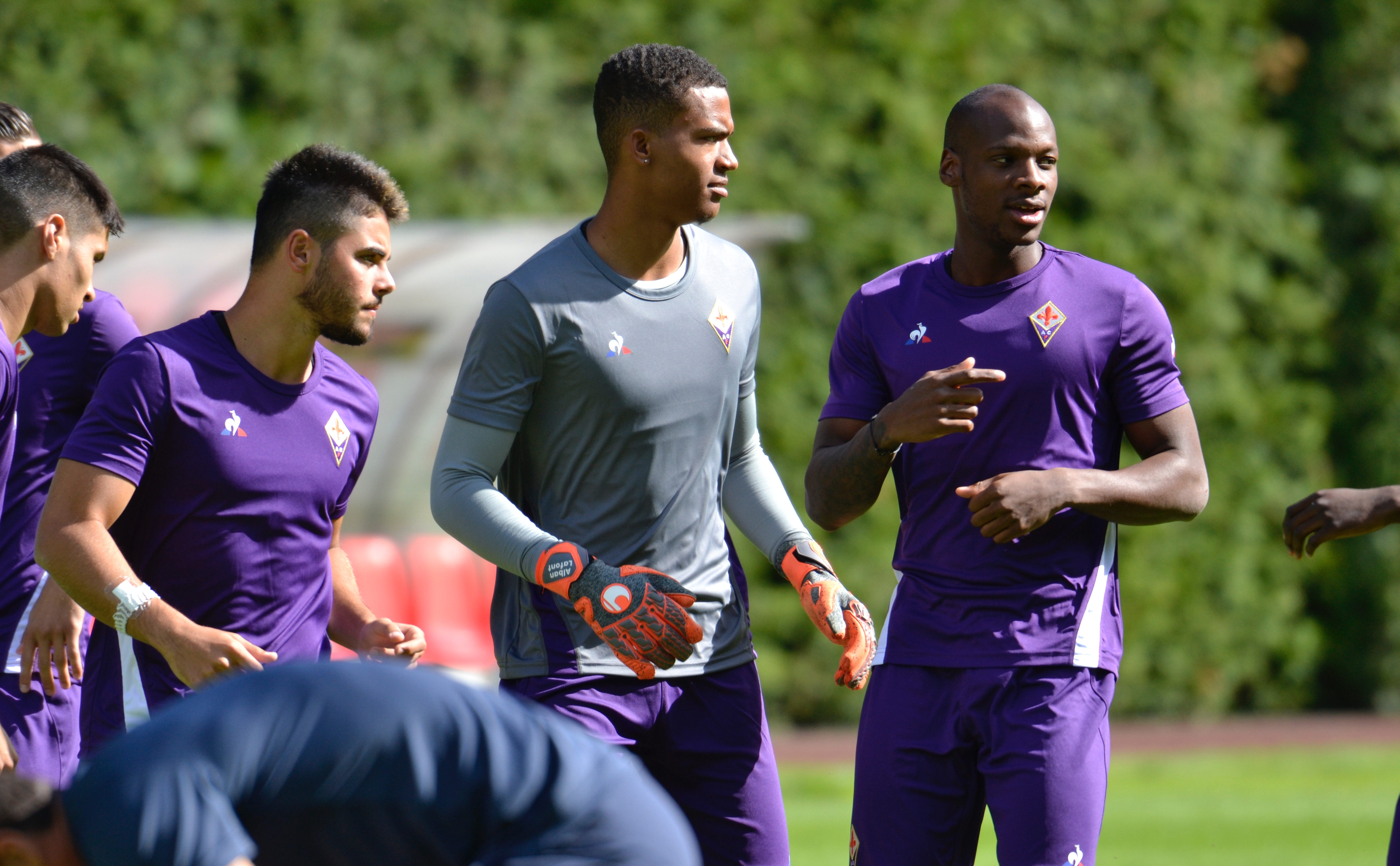 Allenamento pomeridiano Moena secondo giorno Lafont Dabo Sottil