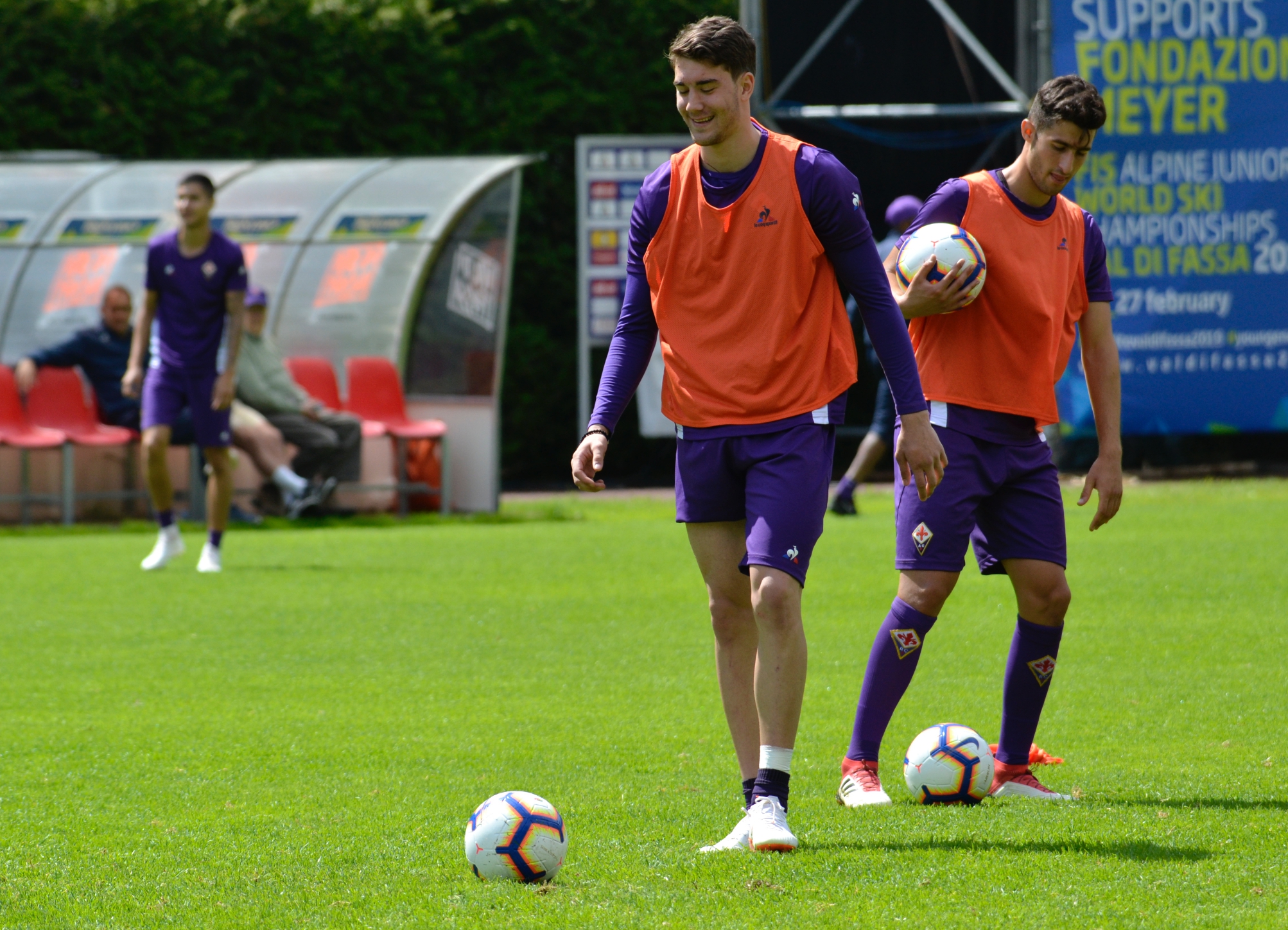 Moena, domani la presentazione di Vlahovic. Doppio allenamento per i viola
