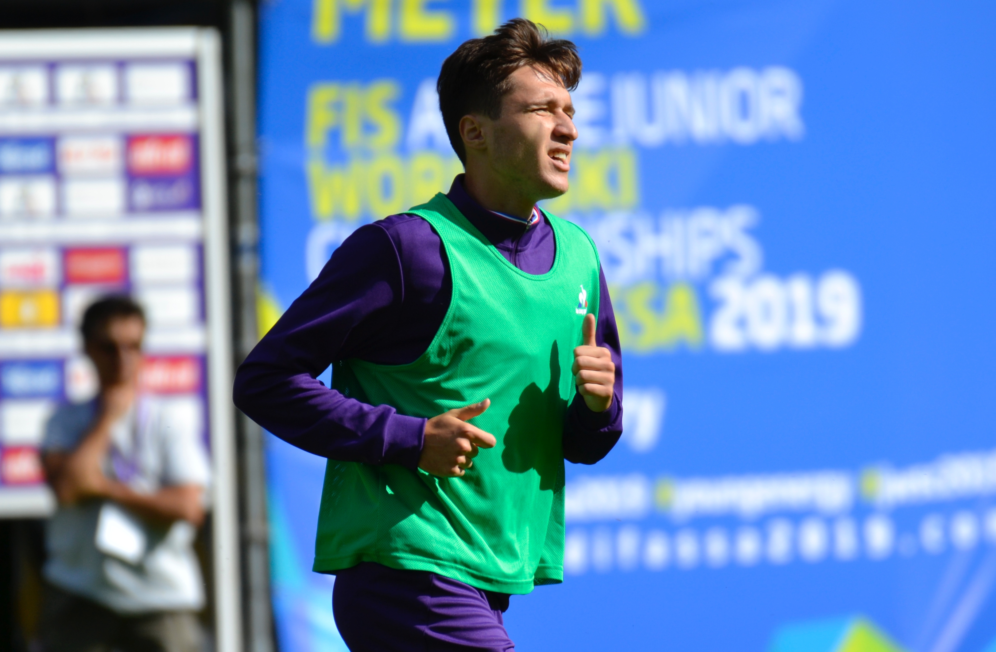 Allenamento pomeridiano Moena secondo giorno - Federico Chiesa
