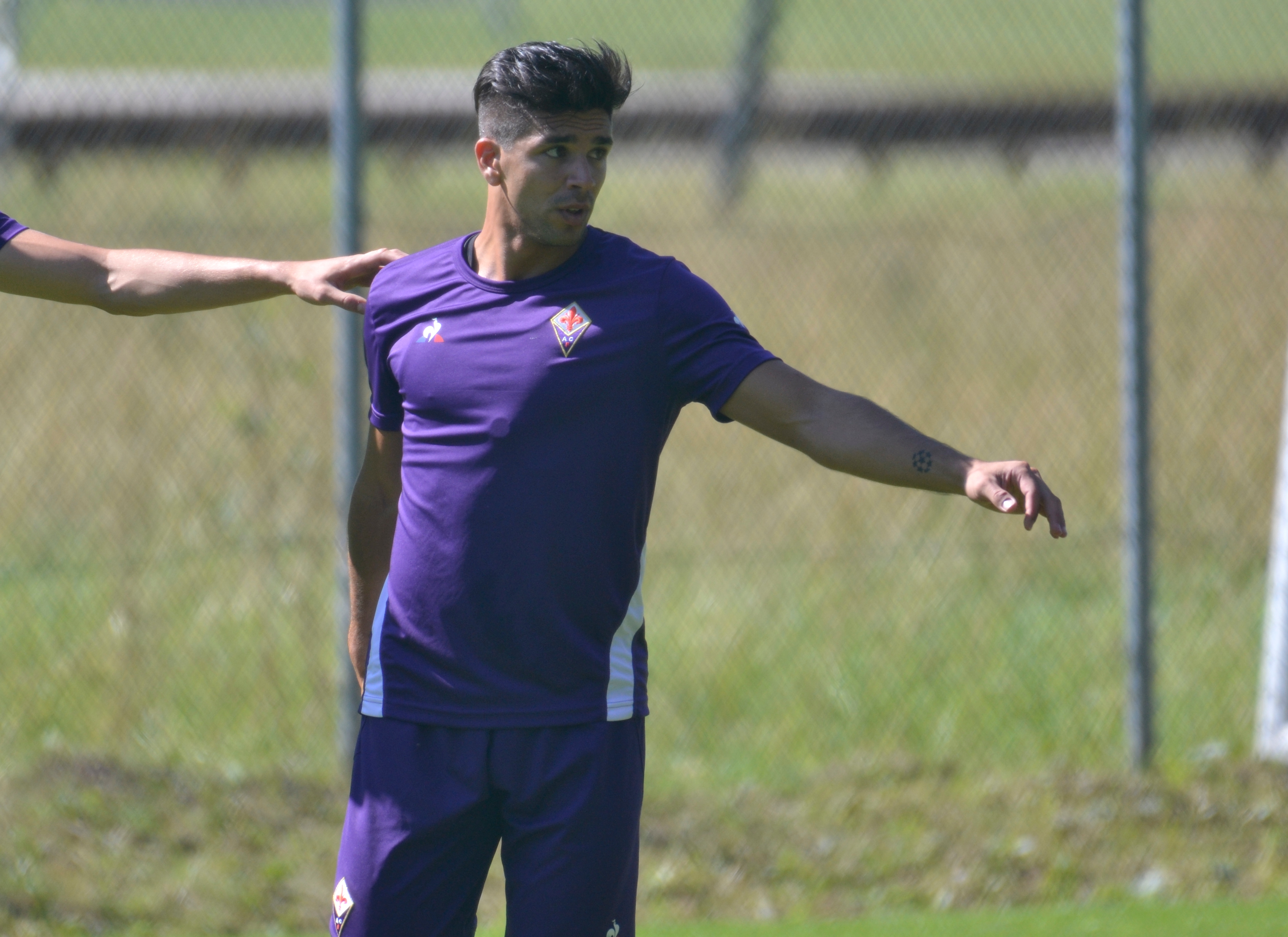 Terzo giorno di allenamento a Moena - Simeone