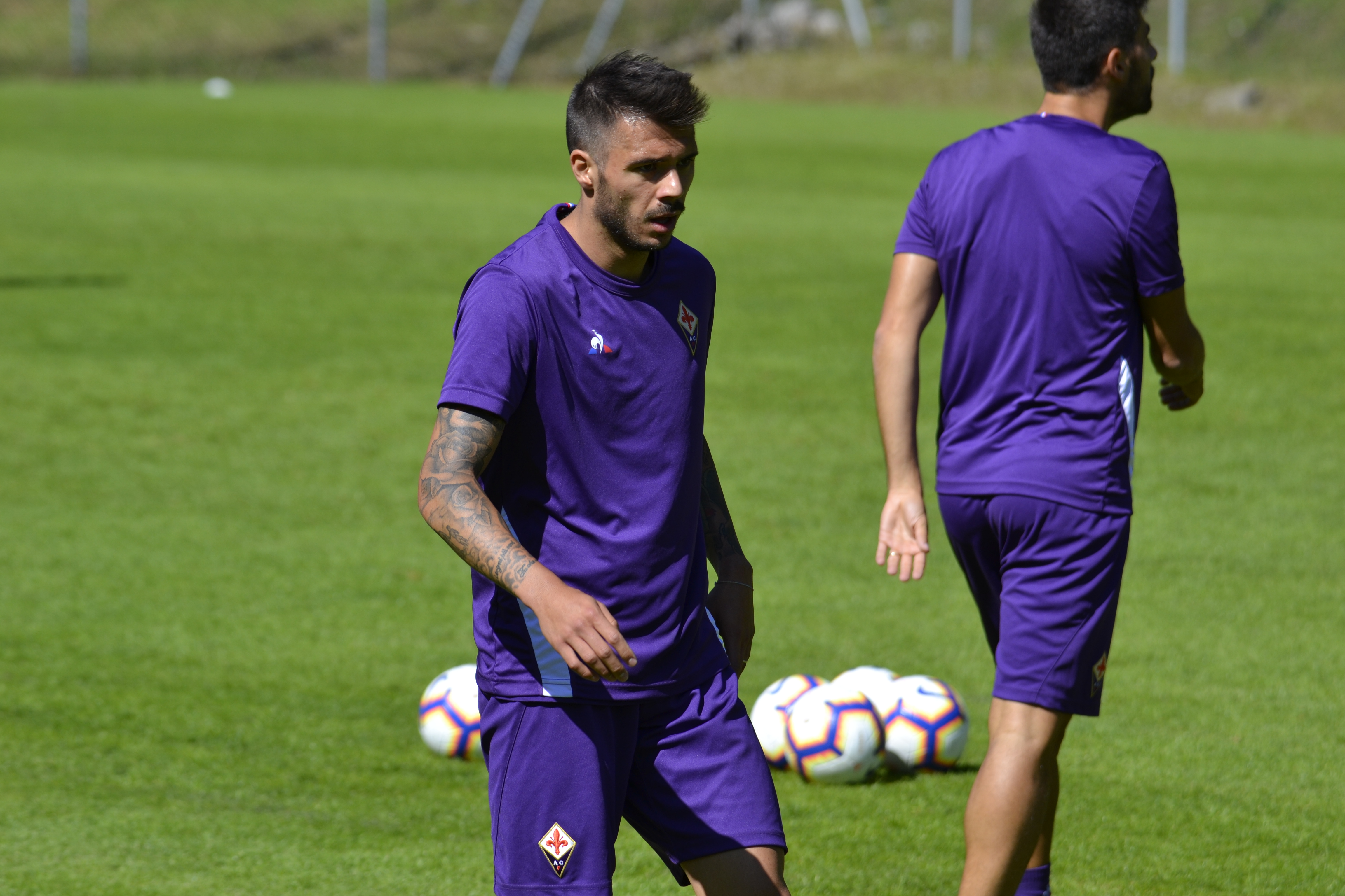 Terzo giorno di allenamento a Moena - Venuti