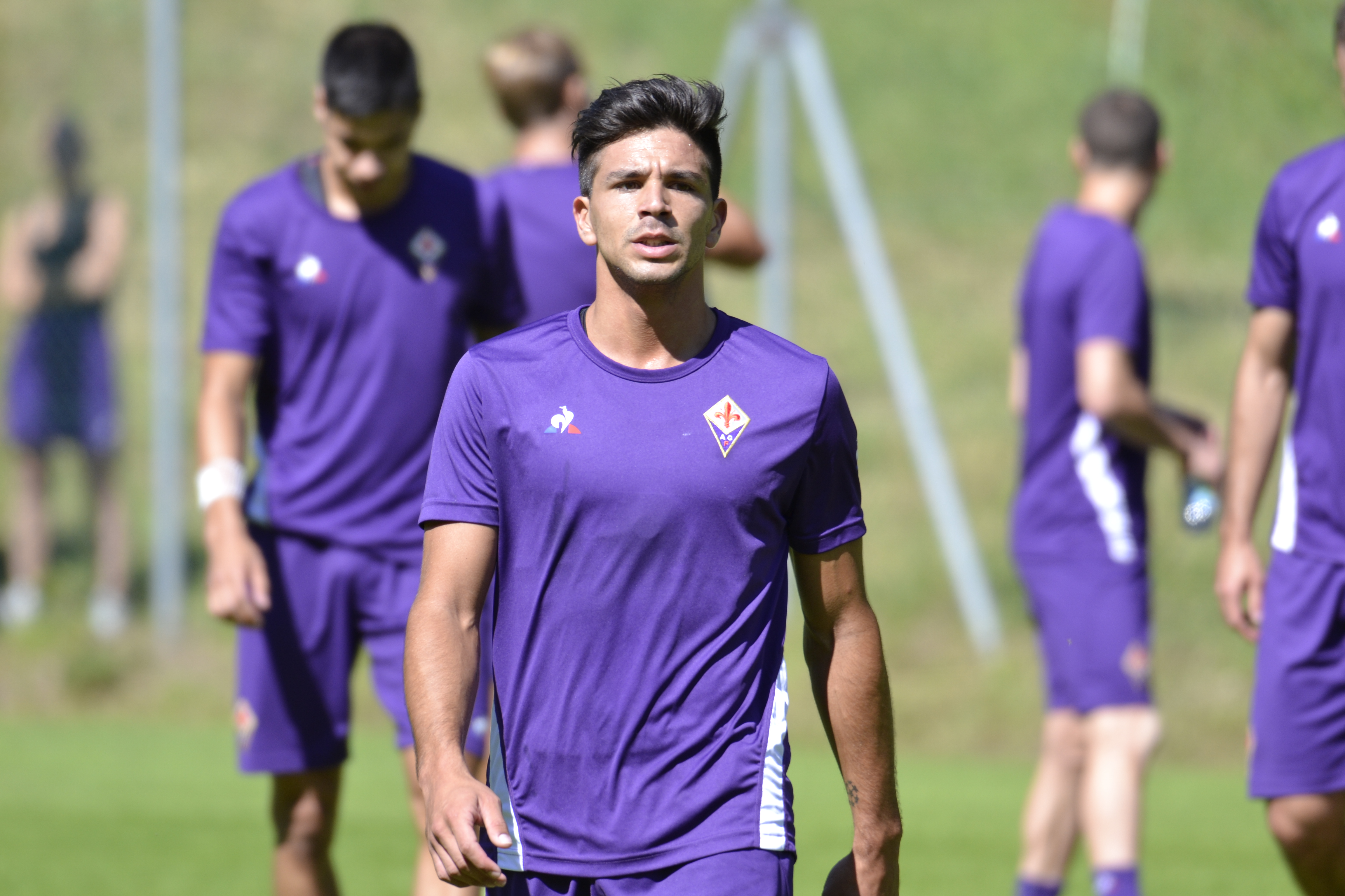 Terzo giorno di allenamento a Moena - Simeone