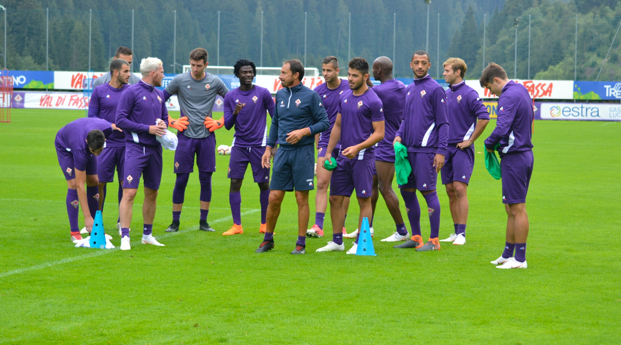 LIVE Moena - allenamento terminato...con applausi finali per Pioli e il suo sinistro