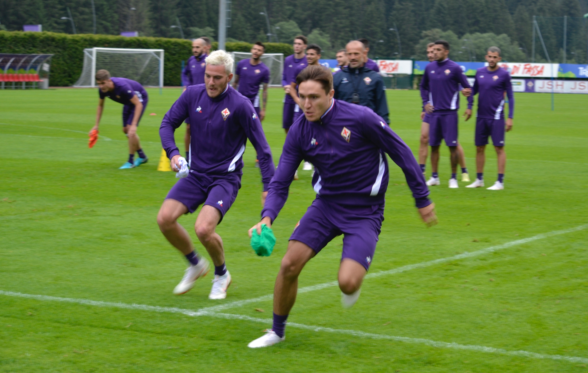 Programma di oggi: ultimo giorno di riposo. Da domani squadra di nuovo al lavoro