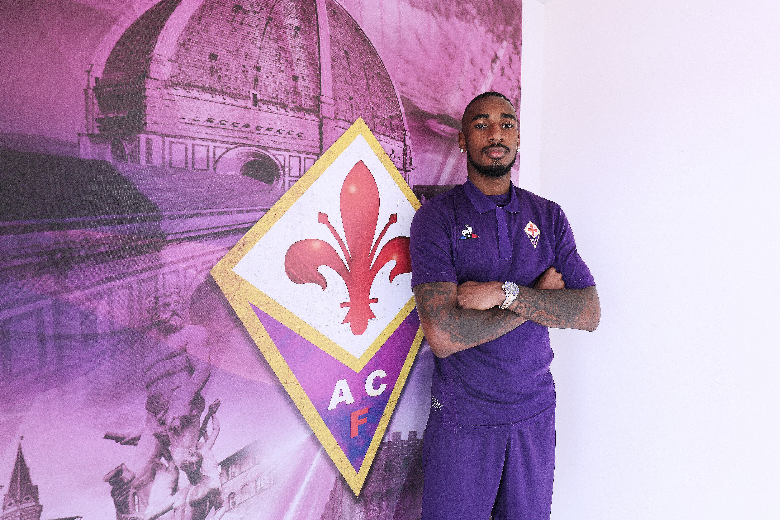 Gerson arrivato al Centro Sportivo 'Davide Astori' (FOTO)