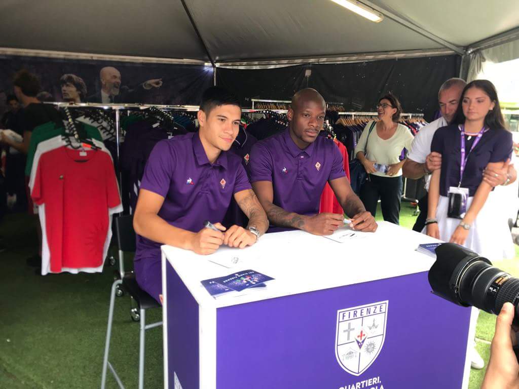 Diks e Dabo firmano autografi al Viola Village (FOTO)