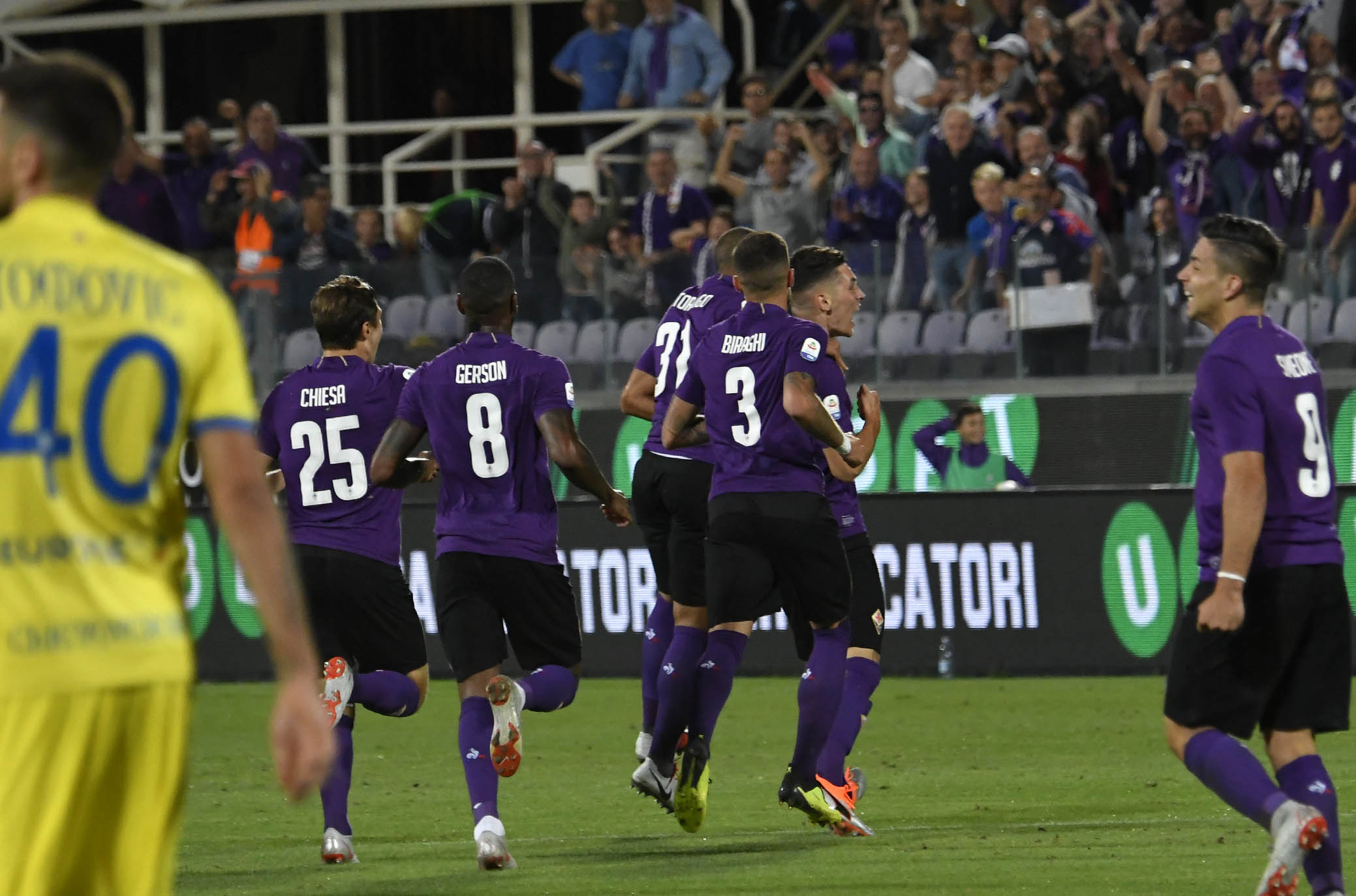 Difesa record per i viola. Solo una volta dal ritorno in A aveva subito 1 gol nelle prime 2 gare