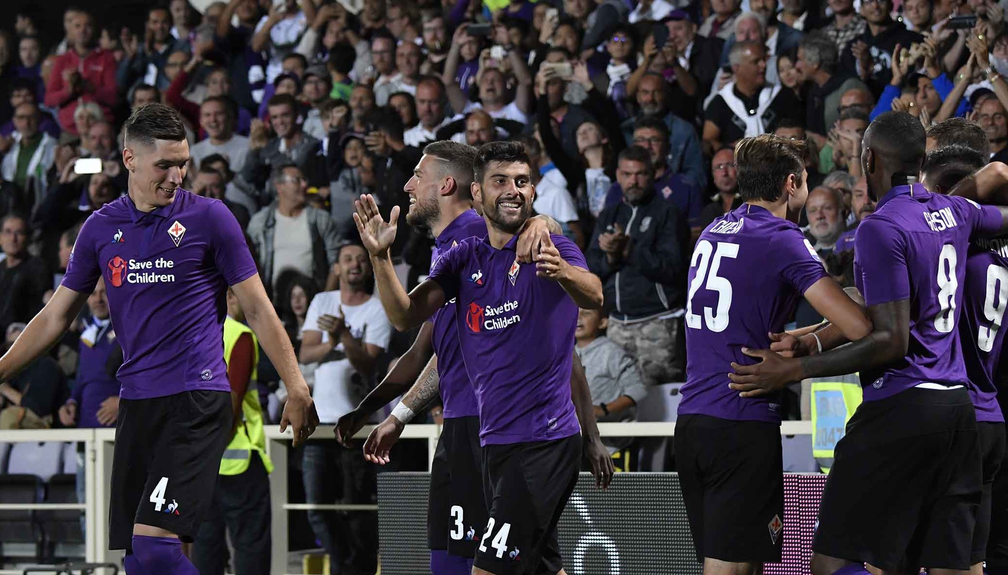 Le Pagelle di VI.IT: gran esordio di Gerson, Benassi che doppietta. Milenkovic, gol pazzesco! Molto bene Chiesa e Simeone. Edimilson in cabina di regia bella scoperta