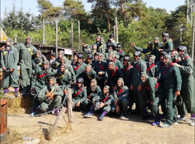 Pomeriggio di svago per la Fiorentina che si cimenta nel Paintball (FOTO)