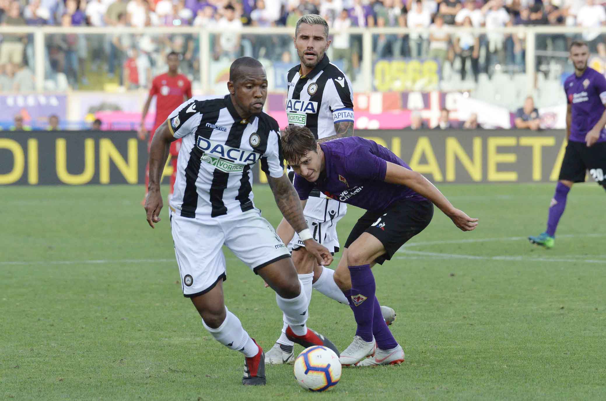 FIORENTINA-UDINESE 02-09-18.FERNANDES IN AZIONE.SILPRESS