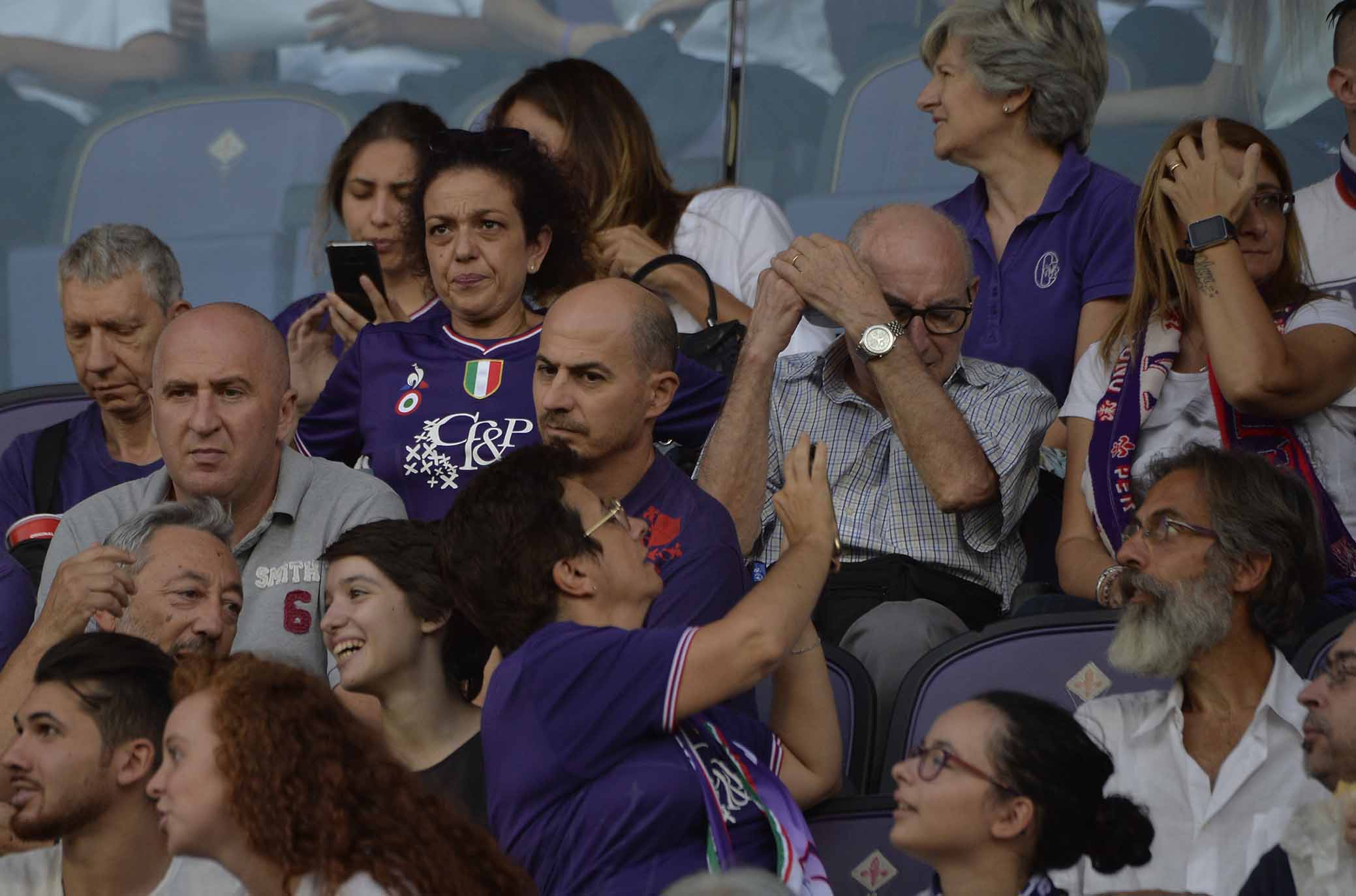 FIORENTINA WOMEN'S-FORTUNA HJORRING. 12-09-2018. tifosi. GALASSI SILVANO/SILPRESS