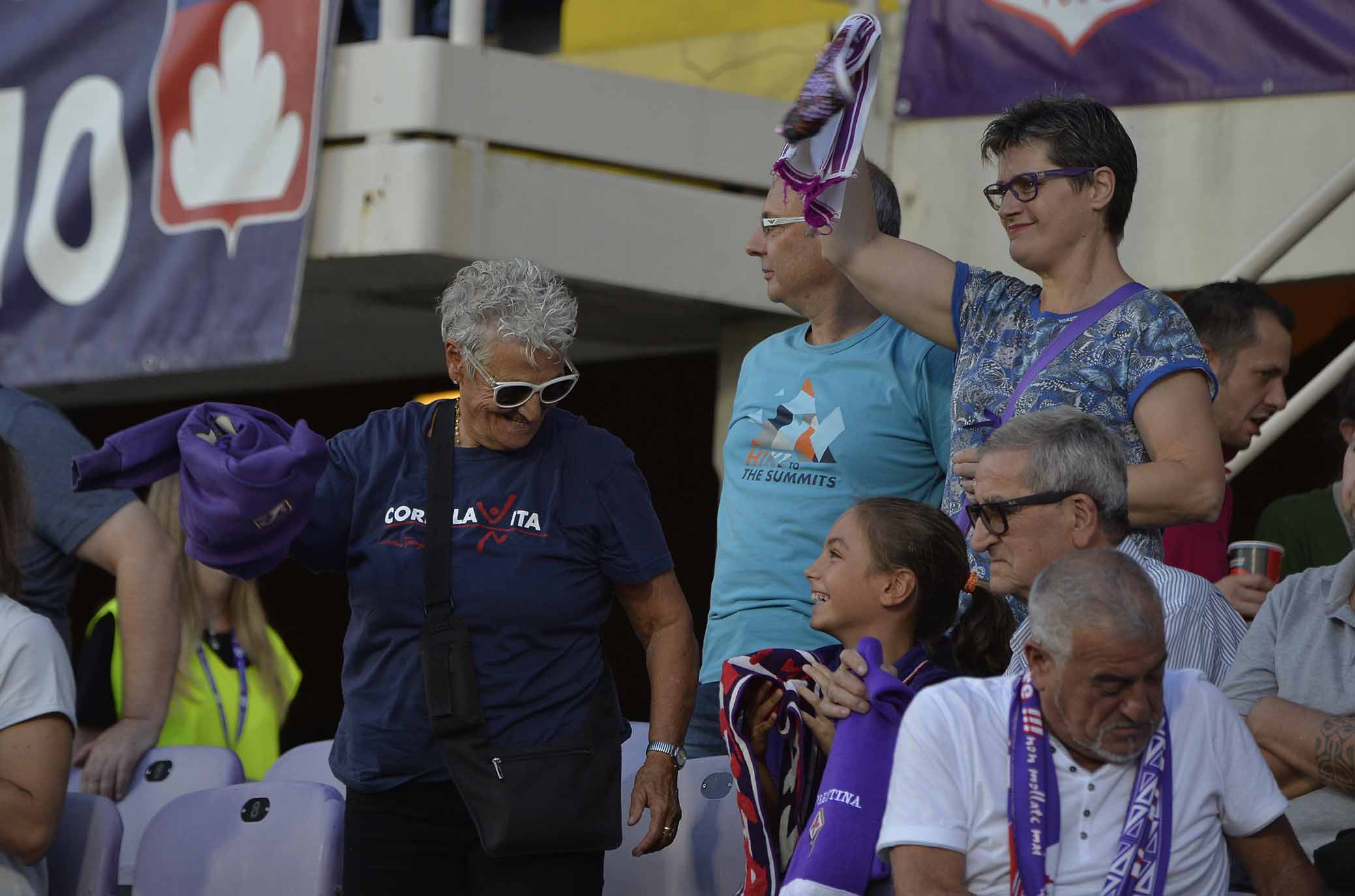 FIORENTINA WOMEN'S-FORTUNA HJORRING. 12-09-2018. tifosi. GALASSI SILVANO/SILPRESS