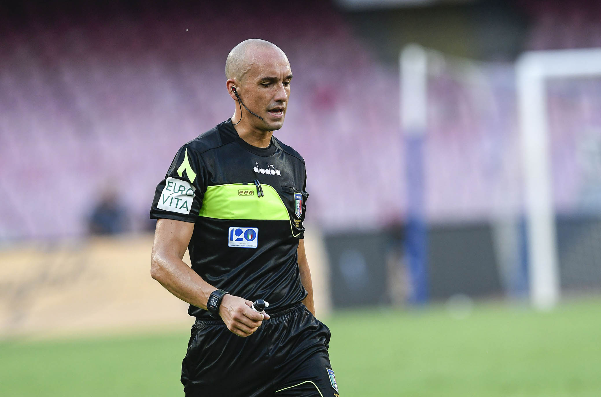 NAPOLI-FIORENTINA 15-09-2018 MICHAEL FABBRI. SILPRESS