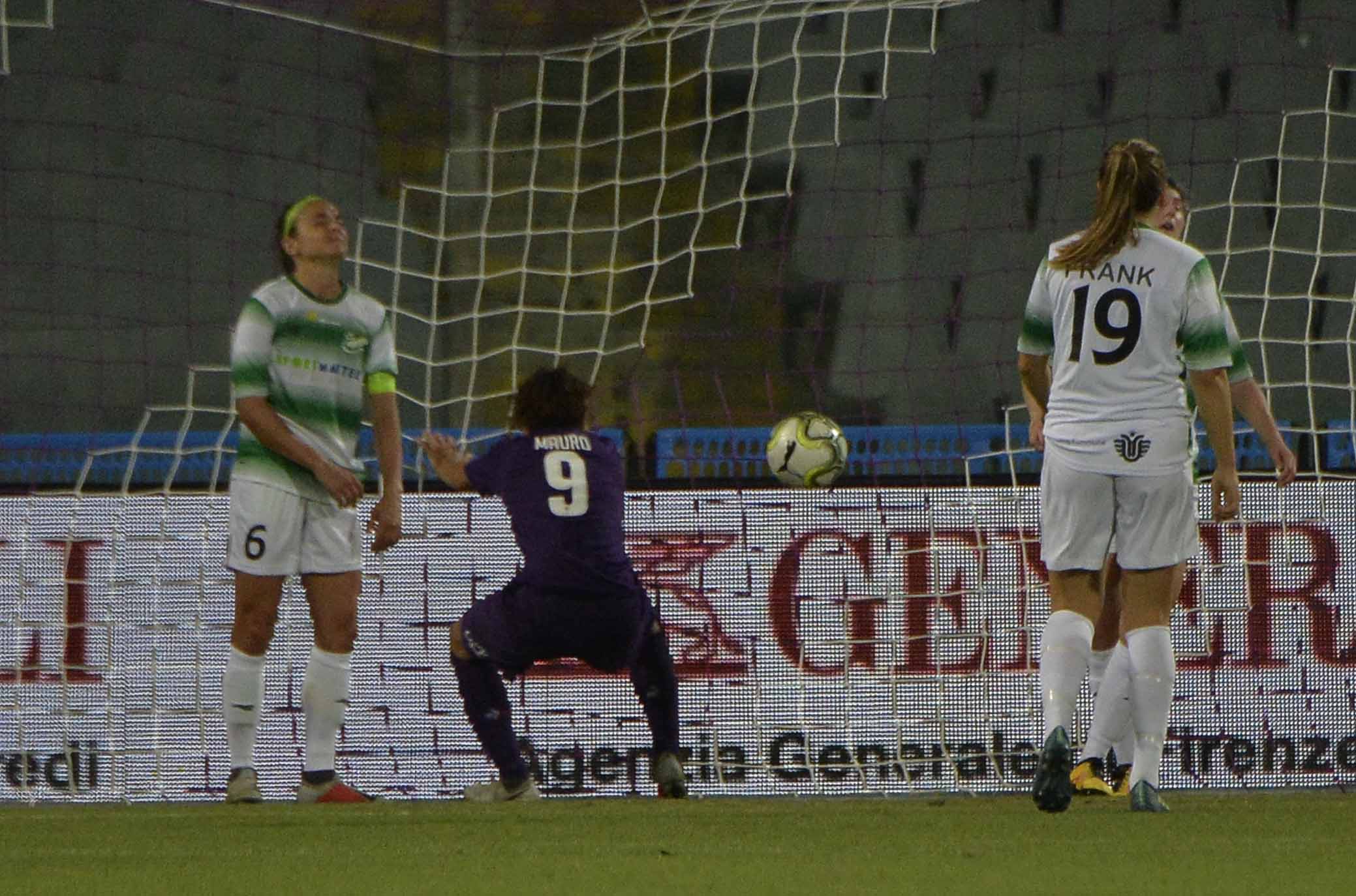 FIORENTINA WOMEN'S-FORTUNA HJORRING. 12-09-2018. GOL DI ILARIA MAURO. GALASSI SILVANO/SILPRESS