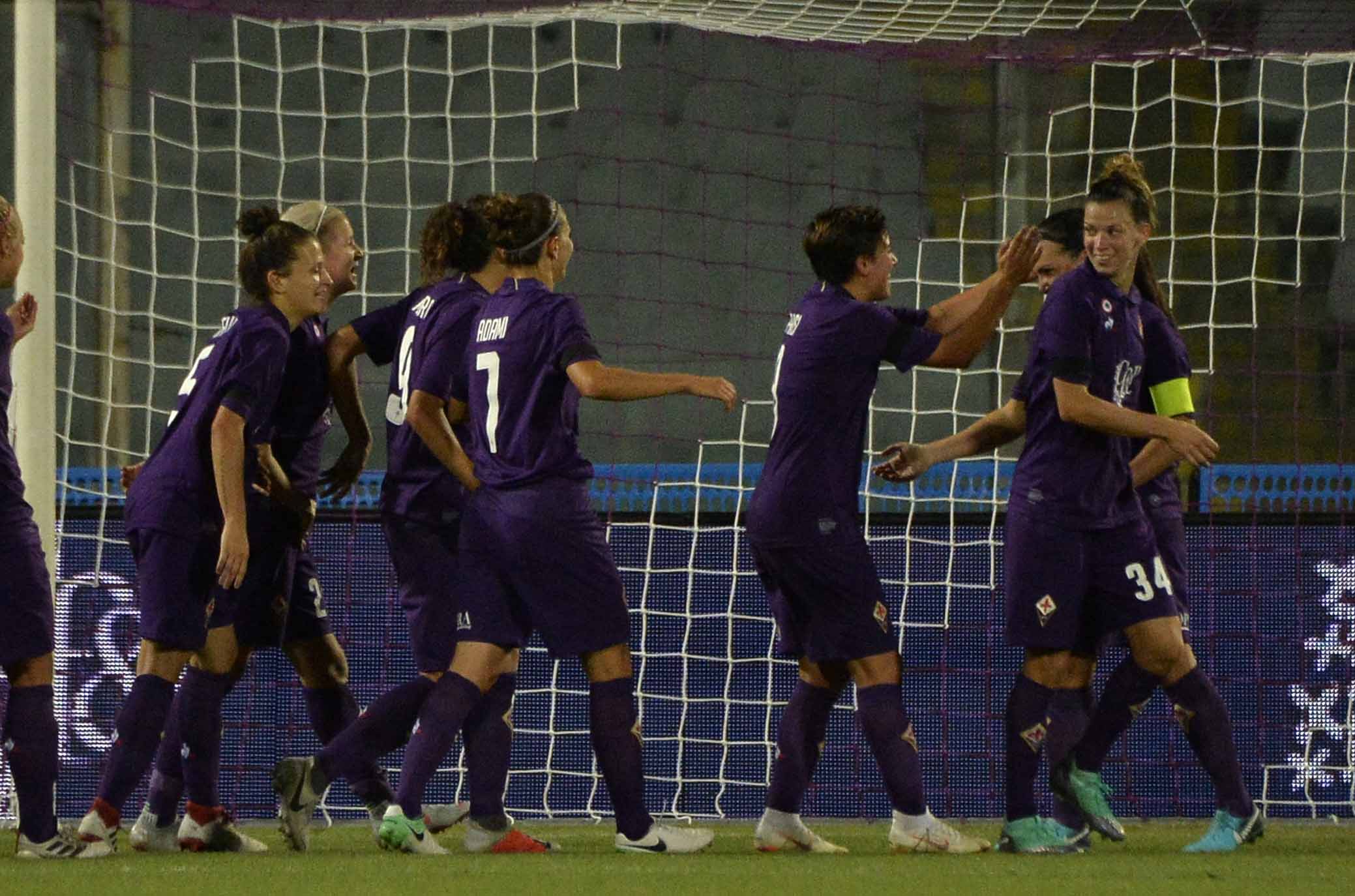 Women’s: ok la prima. Valanga viola sul Mozzanica. 6-1 per le gigliate