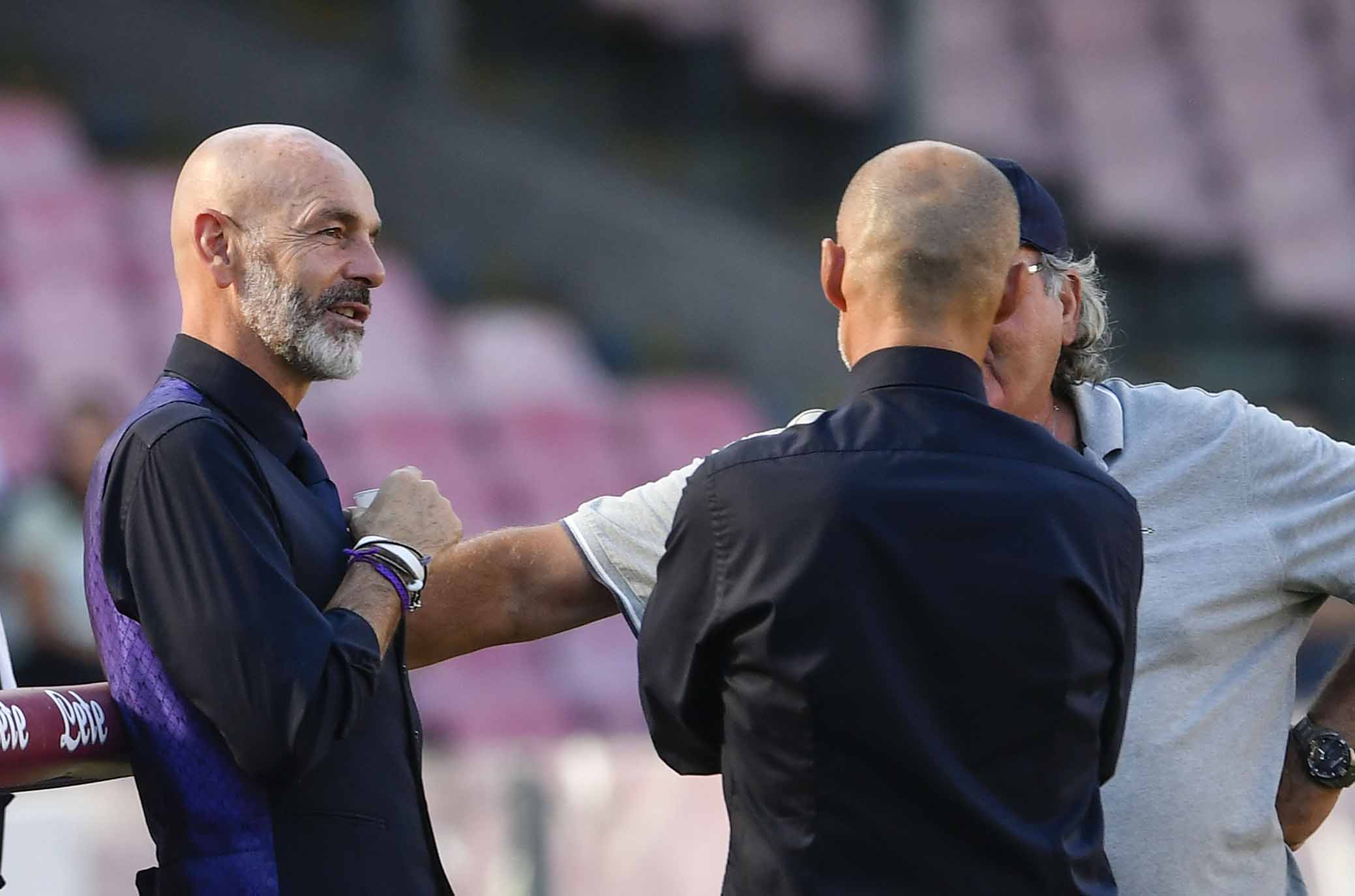 Stadio San Paolo Napoli 15-09-2018 Napoli Vs Fiorentina Pioli foto Marco Iorio/Silpress