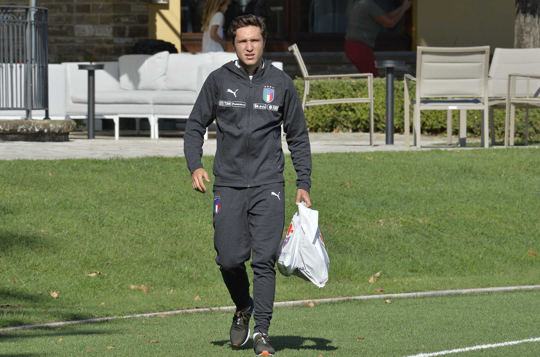 COVERCIANO 03-09-2018 RITIRO DELLA NAZIONALE. FEDERICO CHIESA. GALASSI SILVANO/SILPRESS