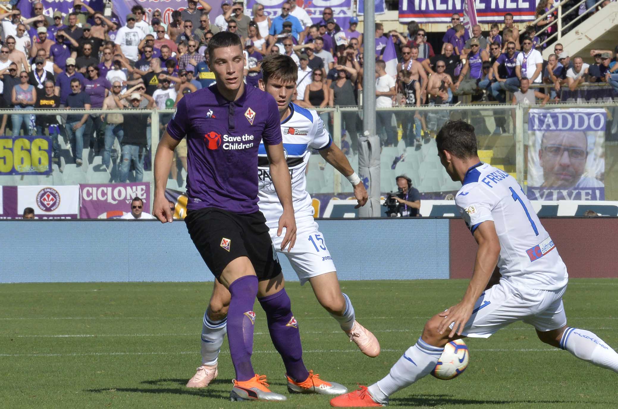 FIORENTINA-ATALANTA 30-09-2018. MILENKOVIC. GALASSI SILVANO/SILPRESS