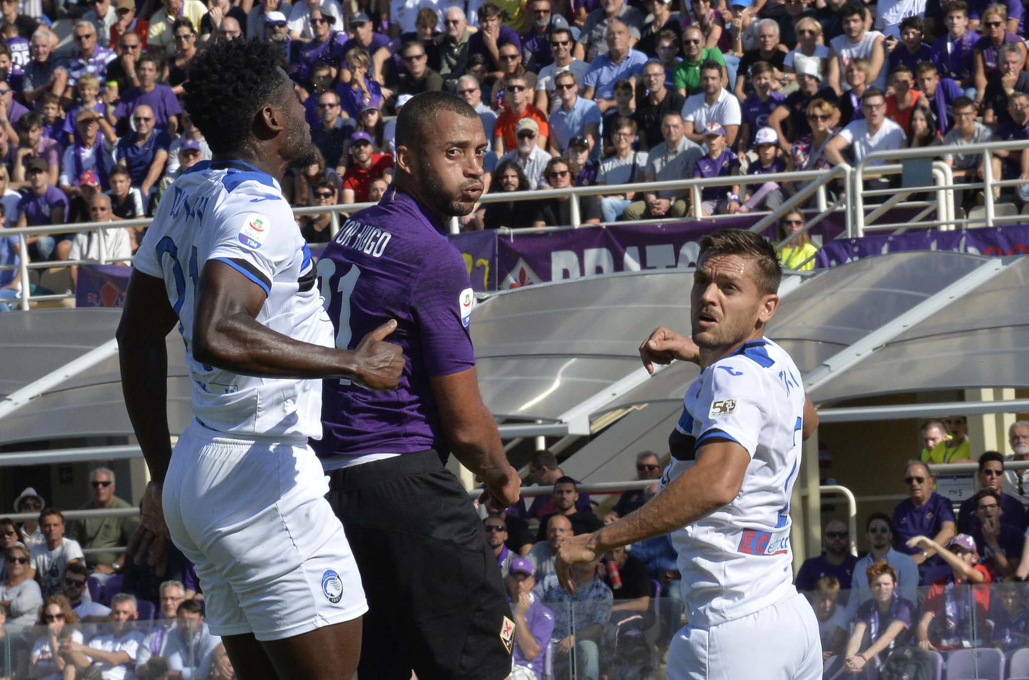FIORENTINA-ATALANTA 30-09-2018. VITOR HUGO. GALASSI SILVANO/SILPRESS