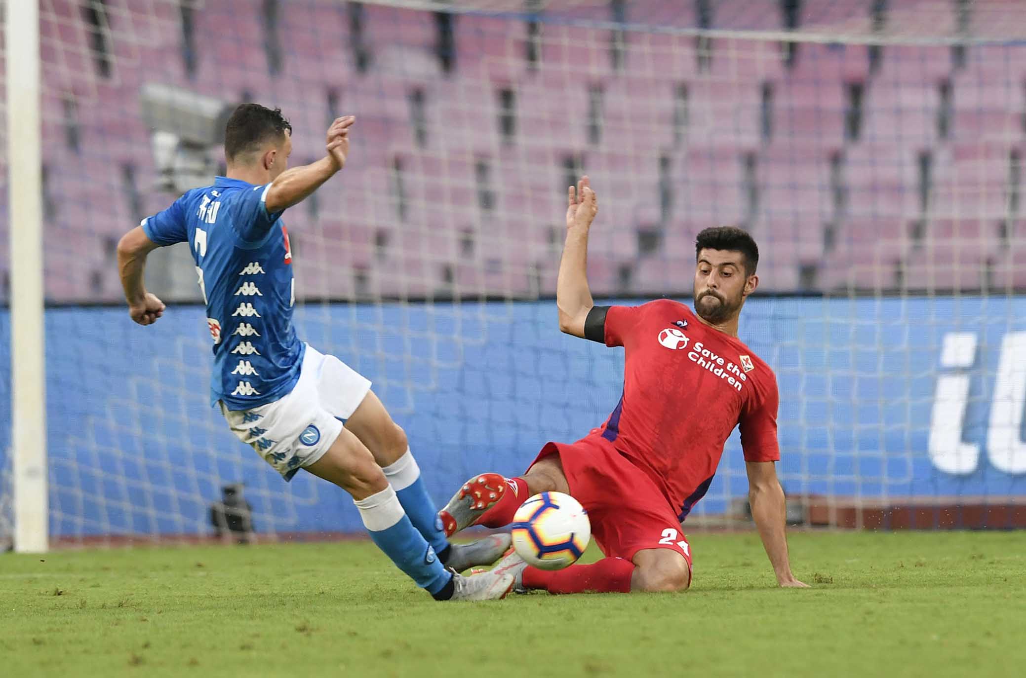 NAPOLI-FIORENTINA 15-09-2018 MARCO BENASSI . MARCO IORIO/SILPRESS