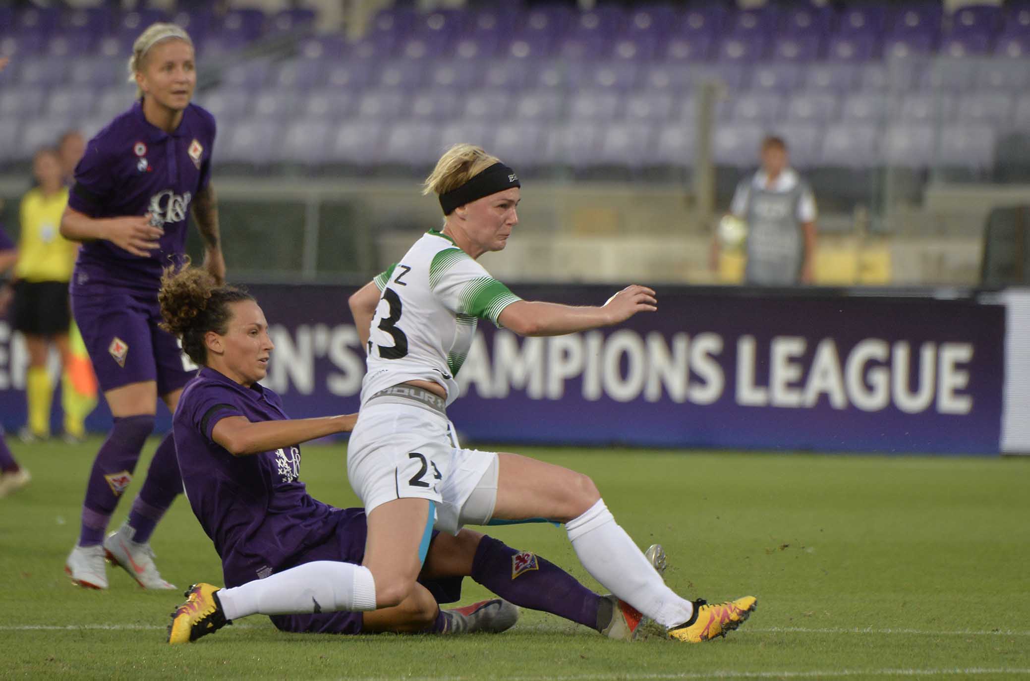 FIORENTINA WOMEN'S-FORTUNA HJORRING. 12-09-2018. GOL DI ILARIA MAURO. GALASSI SILVANO/SILPRESS