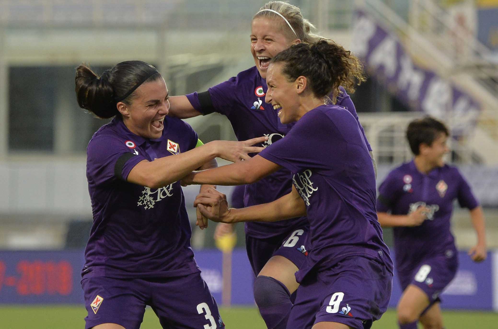 FIORENTINA WOMEN'S-FORTUNA HJORRING. 12-09-2018. ESULTANZA DI ILARIA MAURO. GALASSI SILVANO/SILPRESS