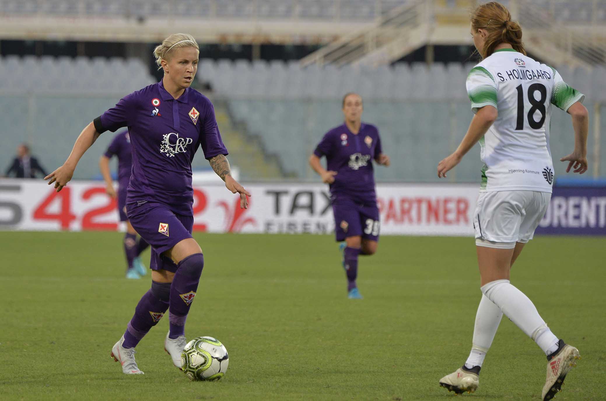FIORENTINA WOMEN'S-FORTUNA HJORRING. 12-09-2018. LANA CLELLAND. GALASSI SILVANO/SILPRESS