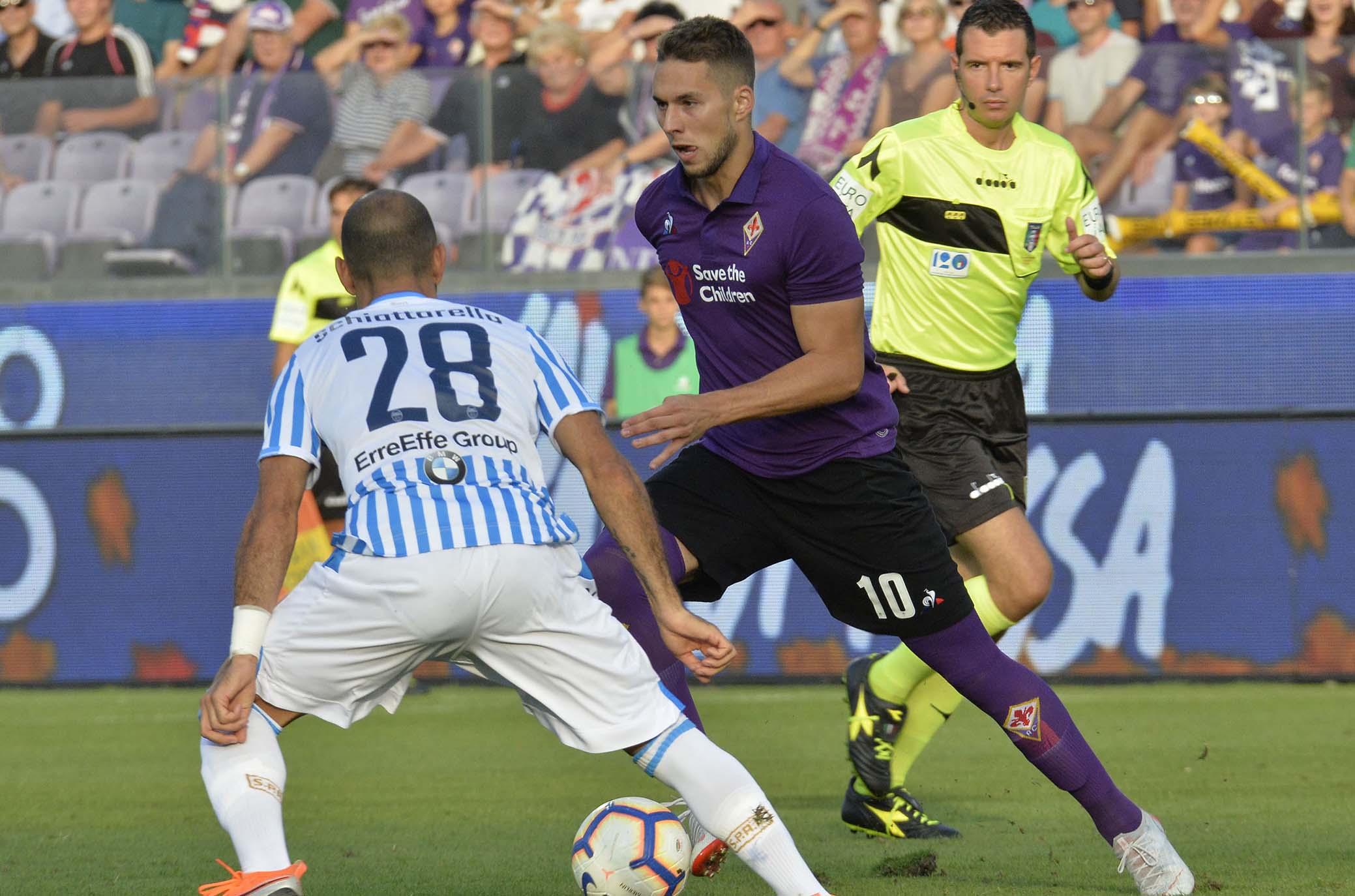 FIORENTINA-SPAL 22-09-2018 PJACA. GALASSI SILVANO/SILPRESS