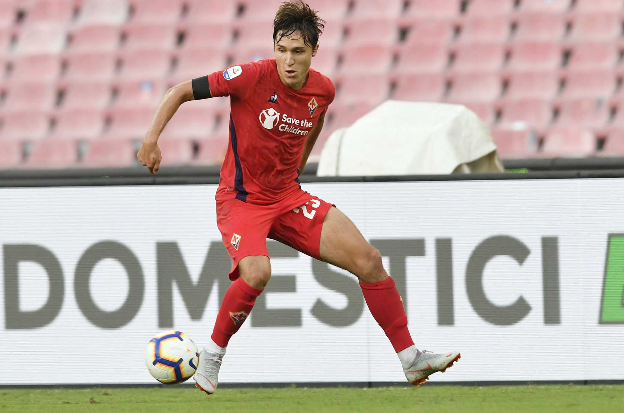 NAPOLI-FIORENTINA 15-09-2018 FEDERICO CHIESA . MARCO IORIO/SILPRESS