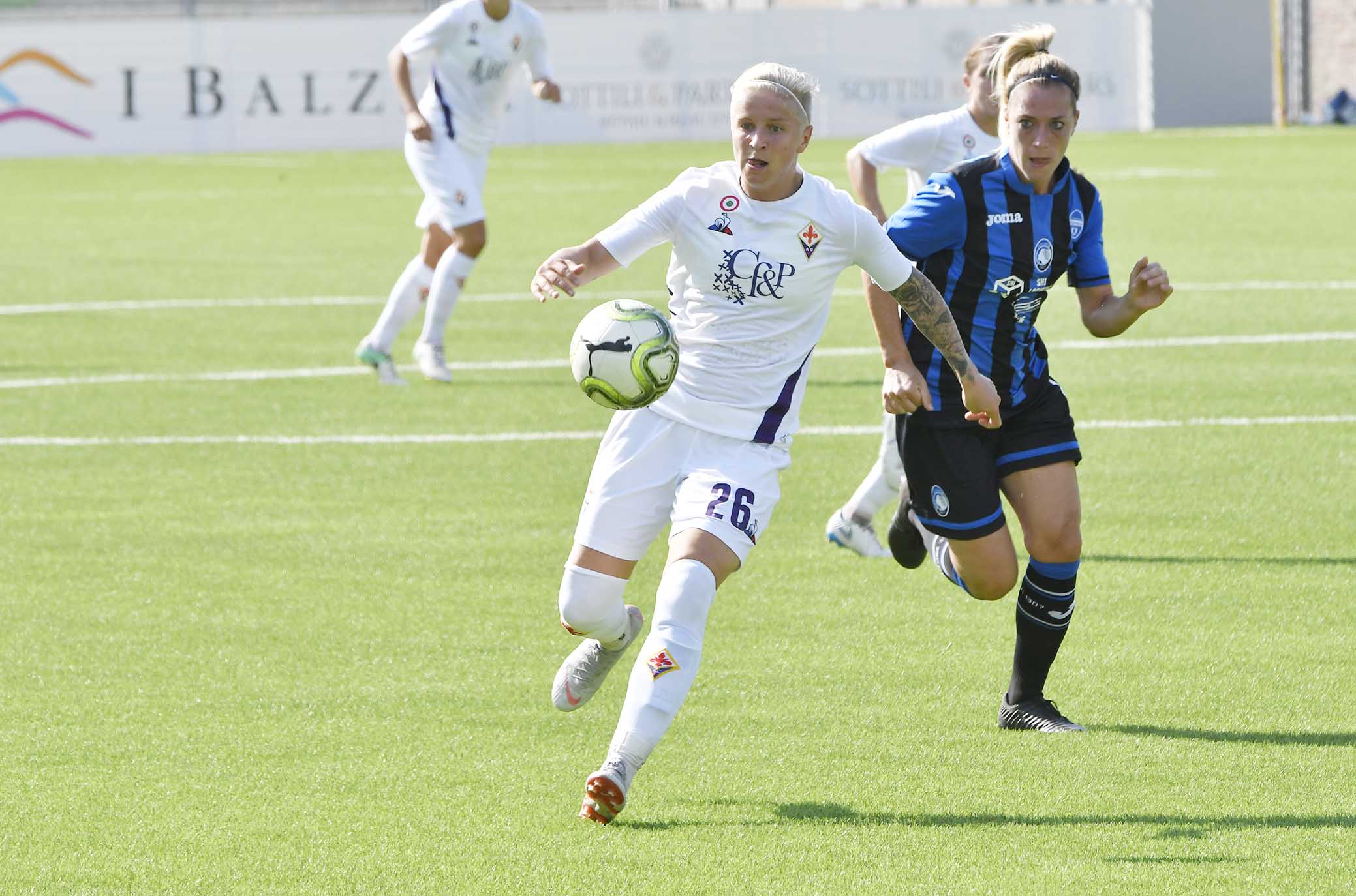 FIORENTINA WOMEN'S-ATALANTA MOZZANICA 21-09-2108. CLELAND LANA. GALASSI SILVANO/SILPRESS