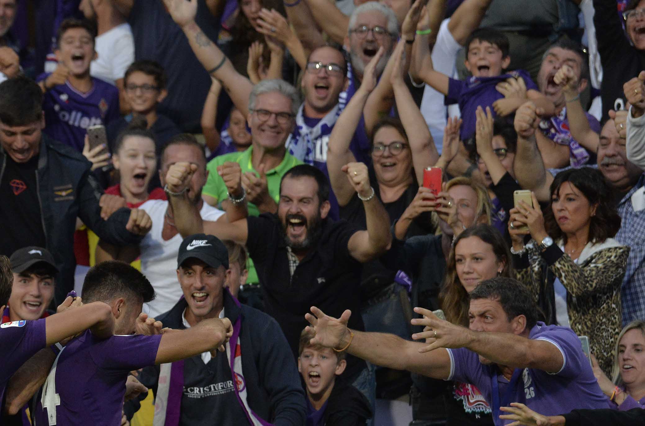 Fiorentina-Udinese, la fotogallery dei tifosi