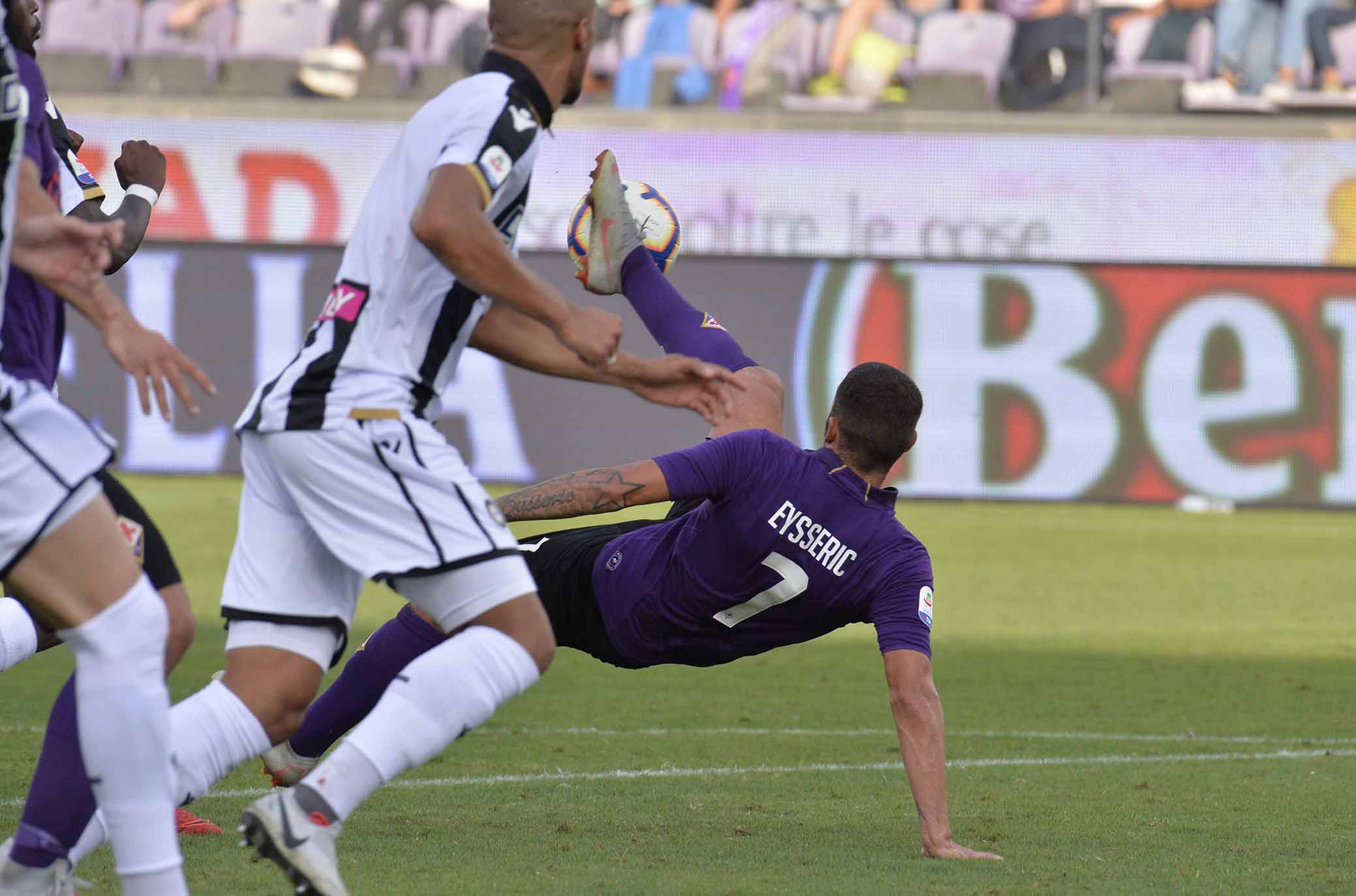 FIORENTINA-UDINESE 02-09-18.EYSSERIC IN AZIONE.SILPRESS