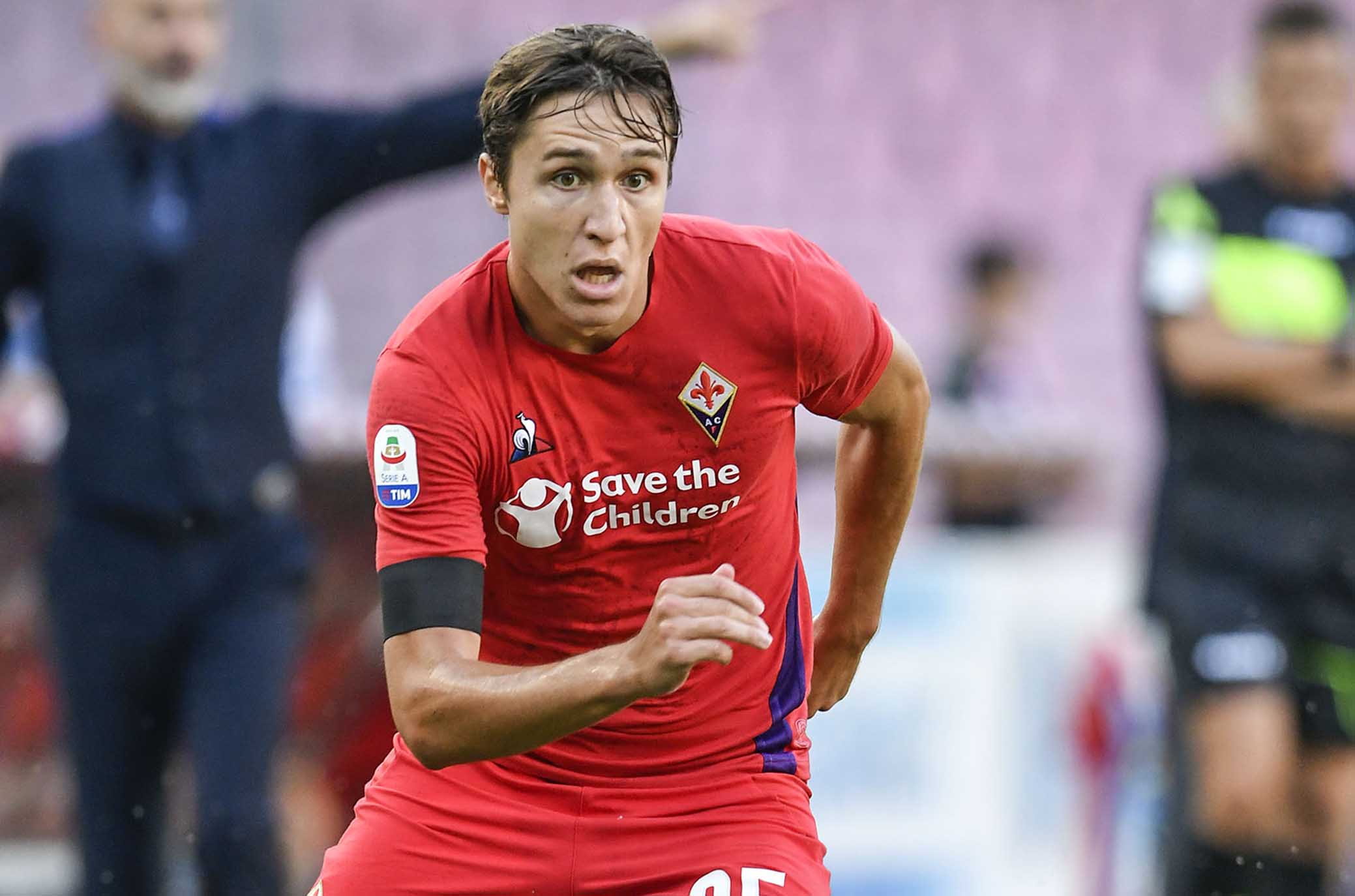 NAPOLI-FIORENTINA 15-09-2018 FEDERICO CHIESA. MARCO IORIO/SILPRESS