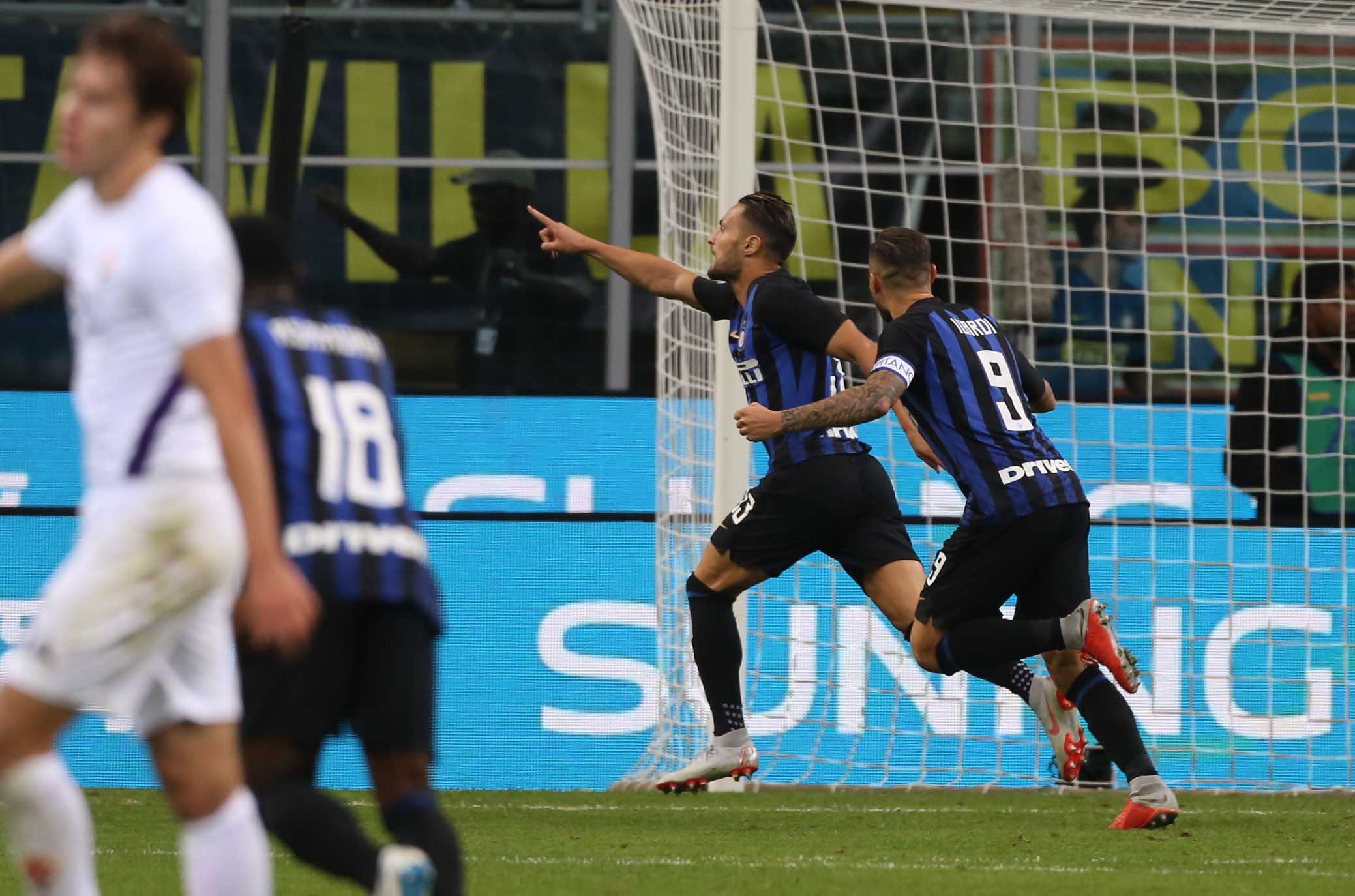 Politano: "Con la Fiorentina bravi e fortunati. Siamo una grande squadra"