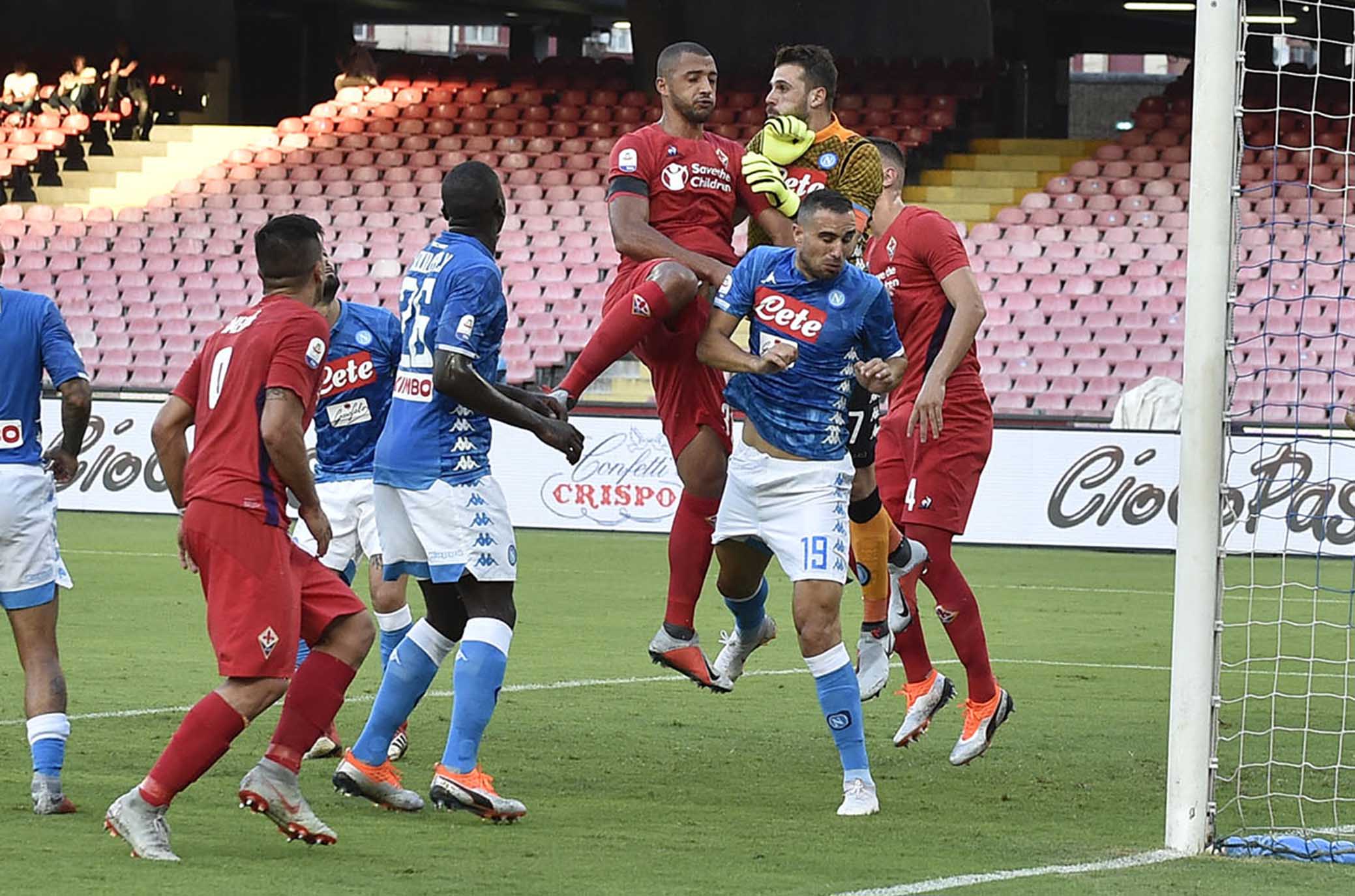 NAPOLI-FIORENTINA 15-09-2018 VITOR HUGO. MARCO IORIO/SILPRESS