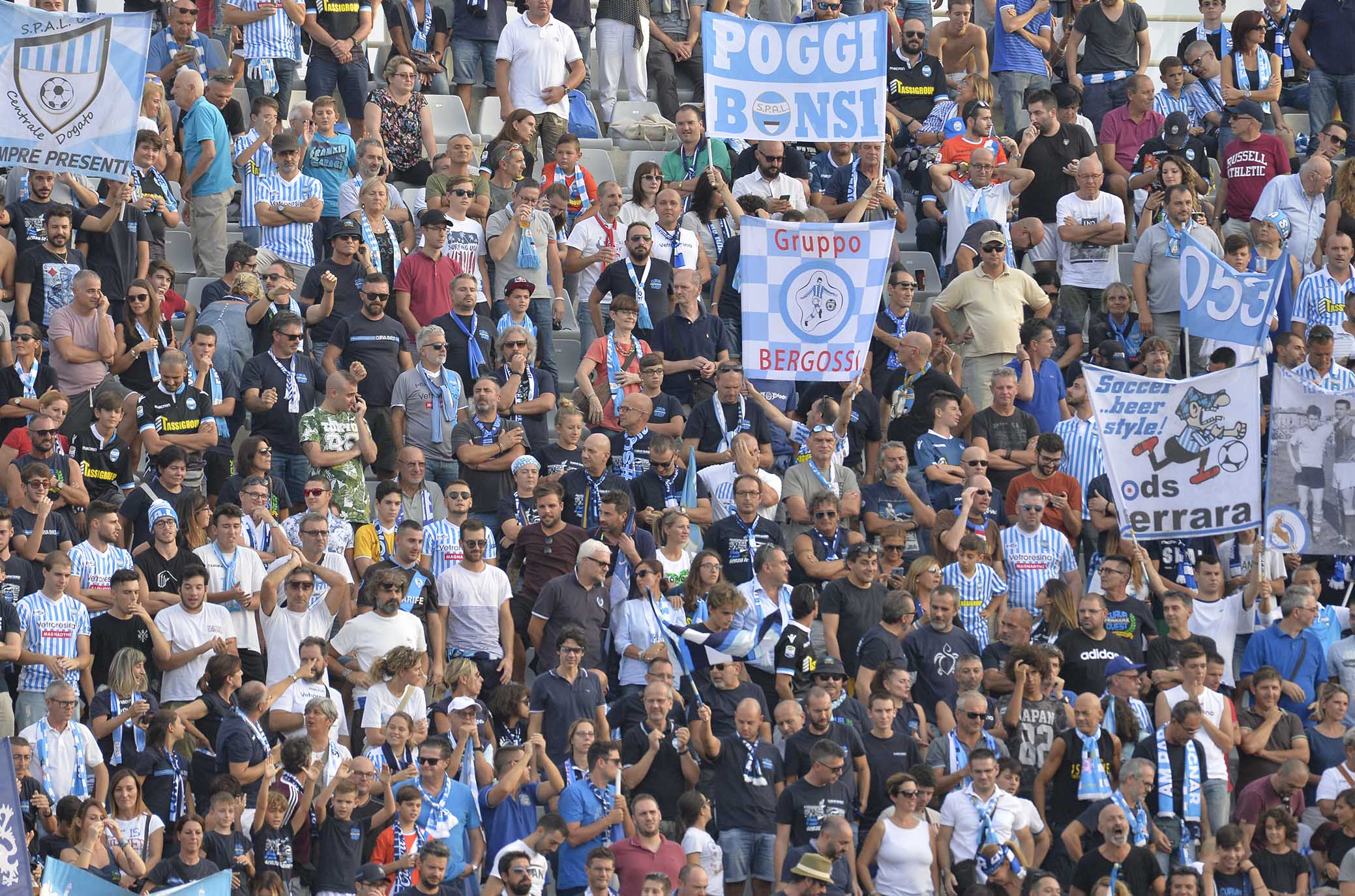 FIORENTINA-SPAL 22-09-2018 TIFOSI DELLA SPAL. GALASSI SILVANO/SILPRESS
