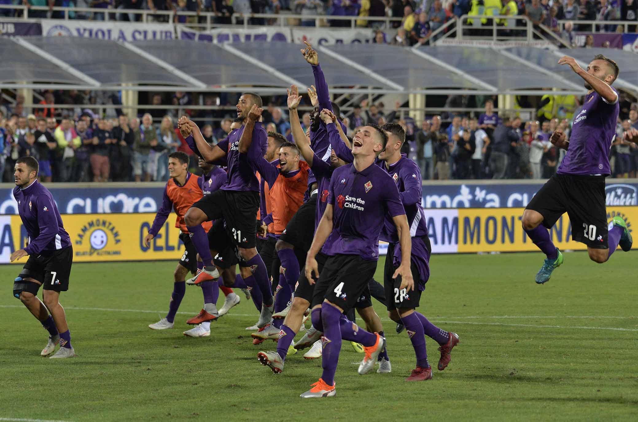 FIORENTINA-UDINESE ESULTANZA FINALE. GALASSI SILVANO/SILPRESS