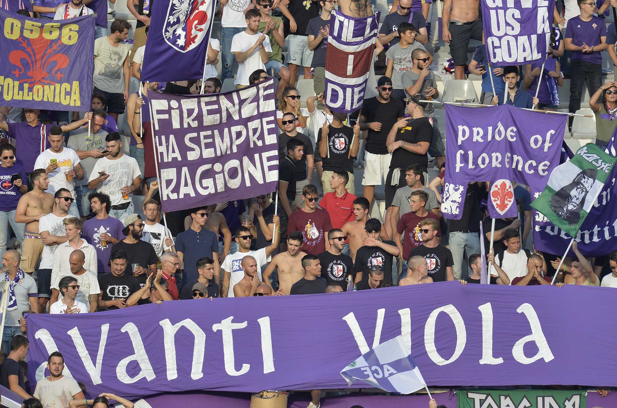 FIORENTINA-SPAL 22-09-2018 TIFOSI FIORENTINA. GALASSI SILVANO/SILPRESS