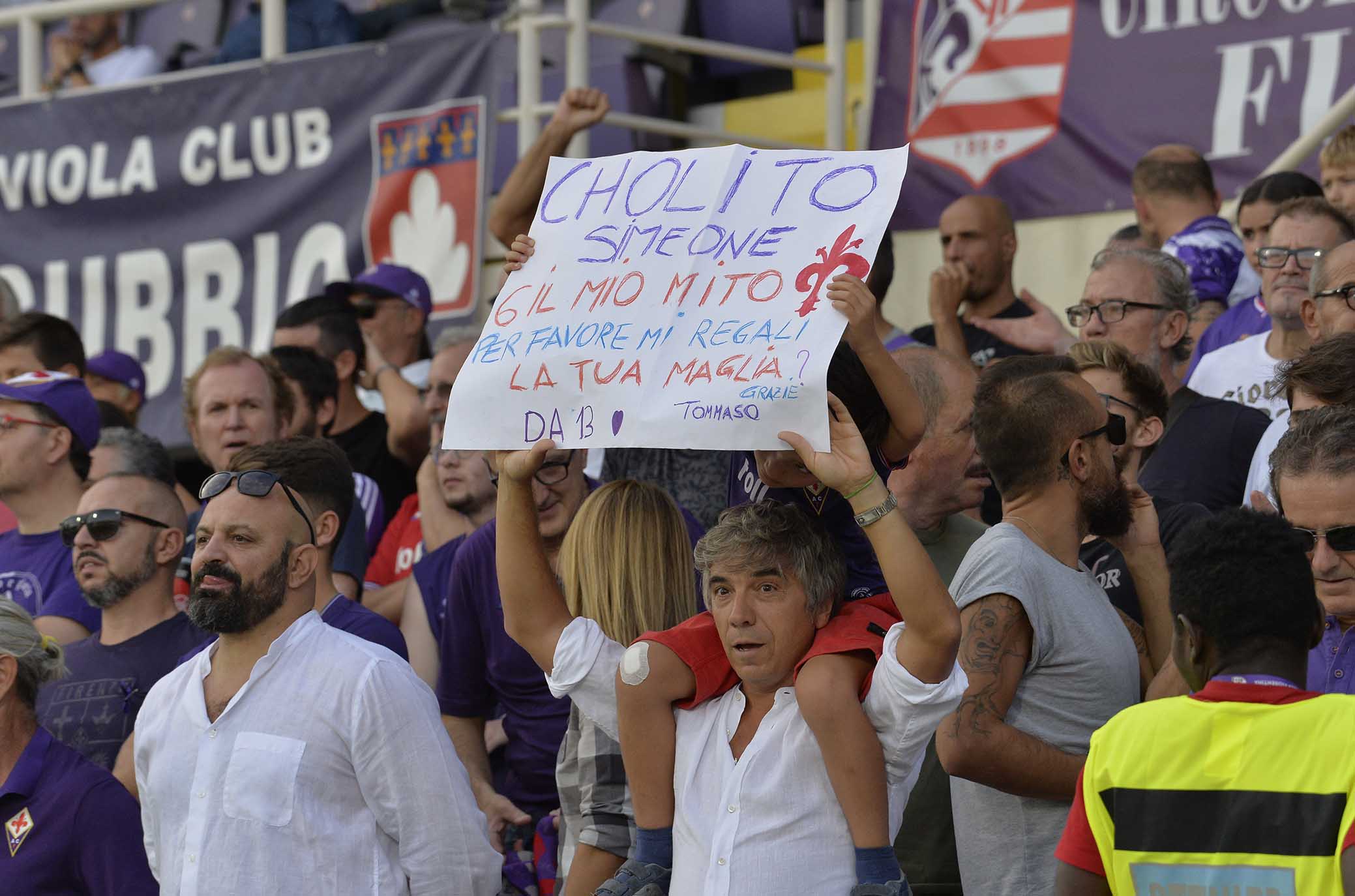 FIORENTINA-SPAL 22-09-2018 TIFOSI FIORENTINA. GALASSI SILVANO/SILPRESS