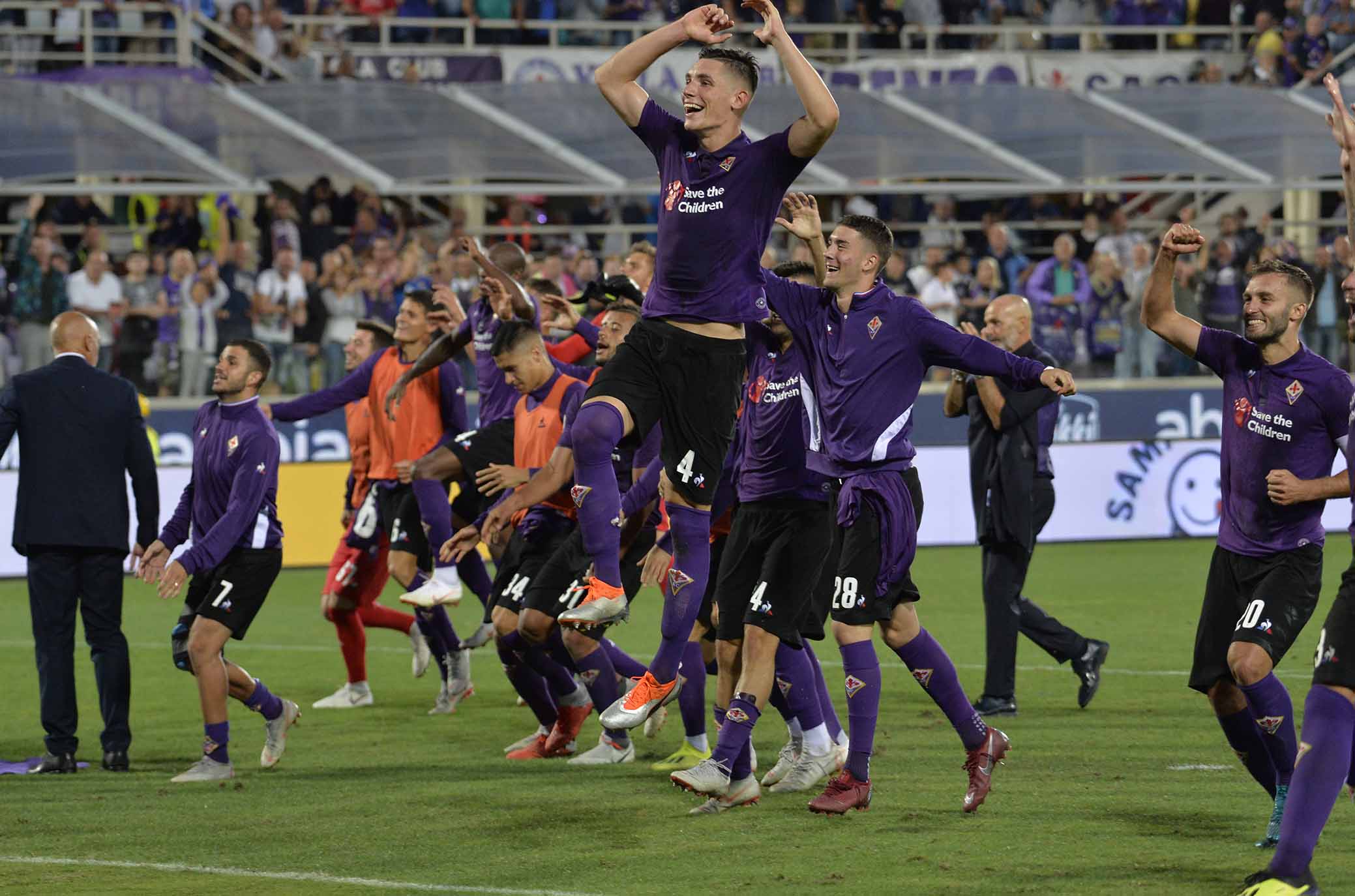 FIORENTINA-UDINESE ESULTANZA FINALE. GALASSI SILVANO/SILPRESS