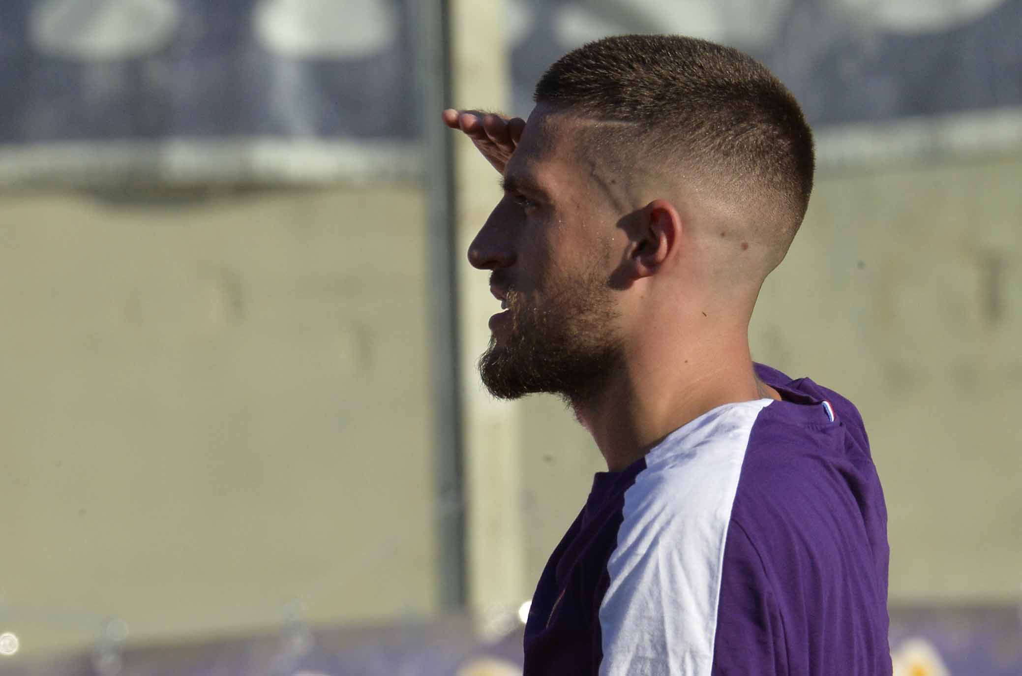 FIORENTINA-ATALANTA 30-09-2018 CRISTIANO BIRAGHI SALUTO DEL CAPITANO. GALASSI SILVANO/SILPRESS