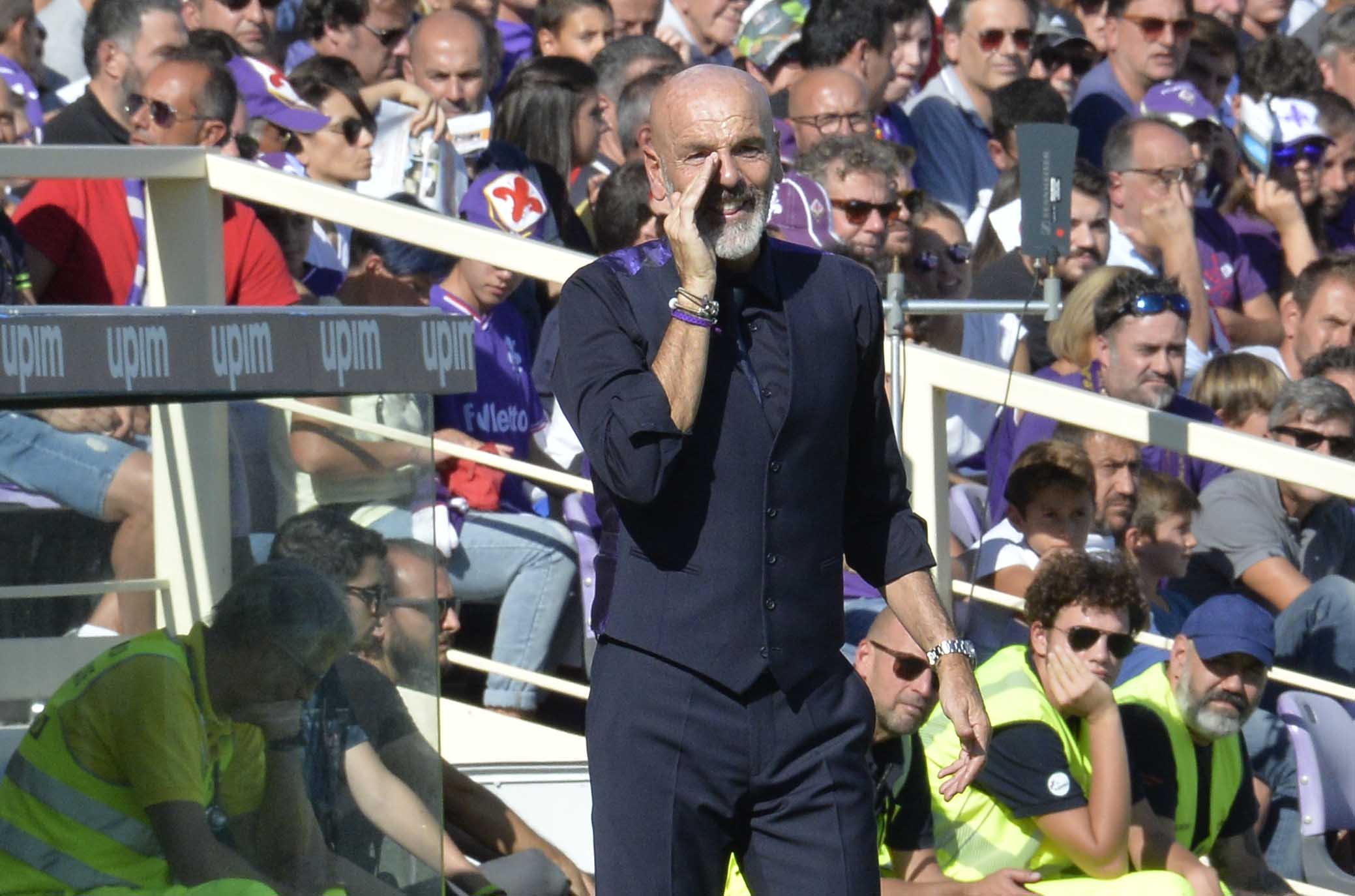 FIORENTINA-ATALANTA 30-09-2018. STEFANO PIOLI. GALASSI SILVANO/SILPRESS