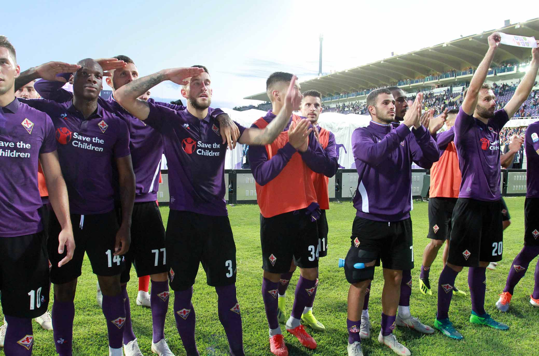 FIORENTINA-UDINESE ESULTANZA FINALE. GALASSI SILVANO/SILPRESS