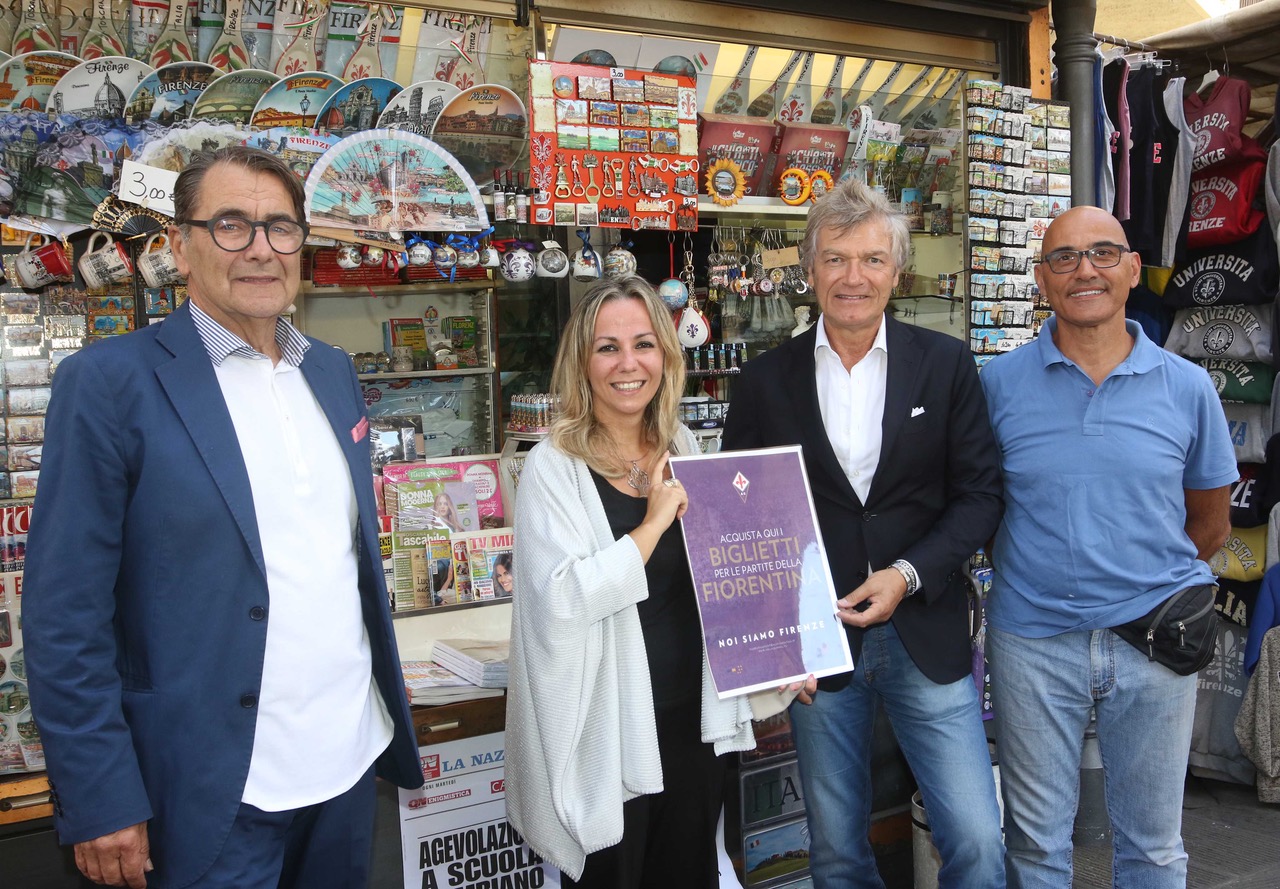 Comune di Firenze: biglietti Fiorentina in vendita anche nelle edicole