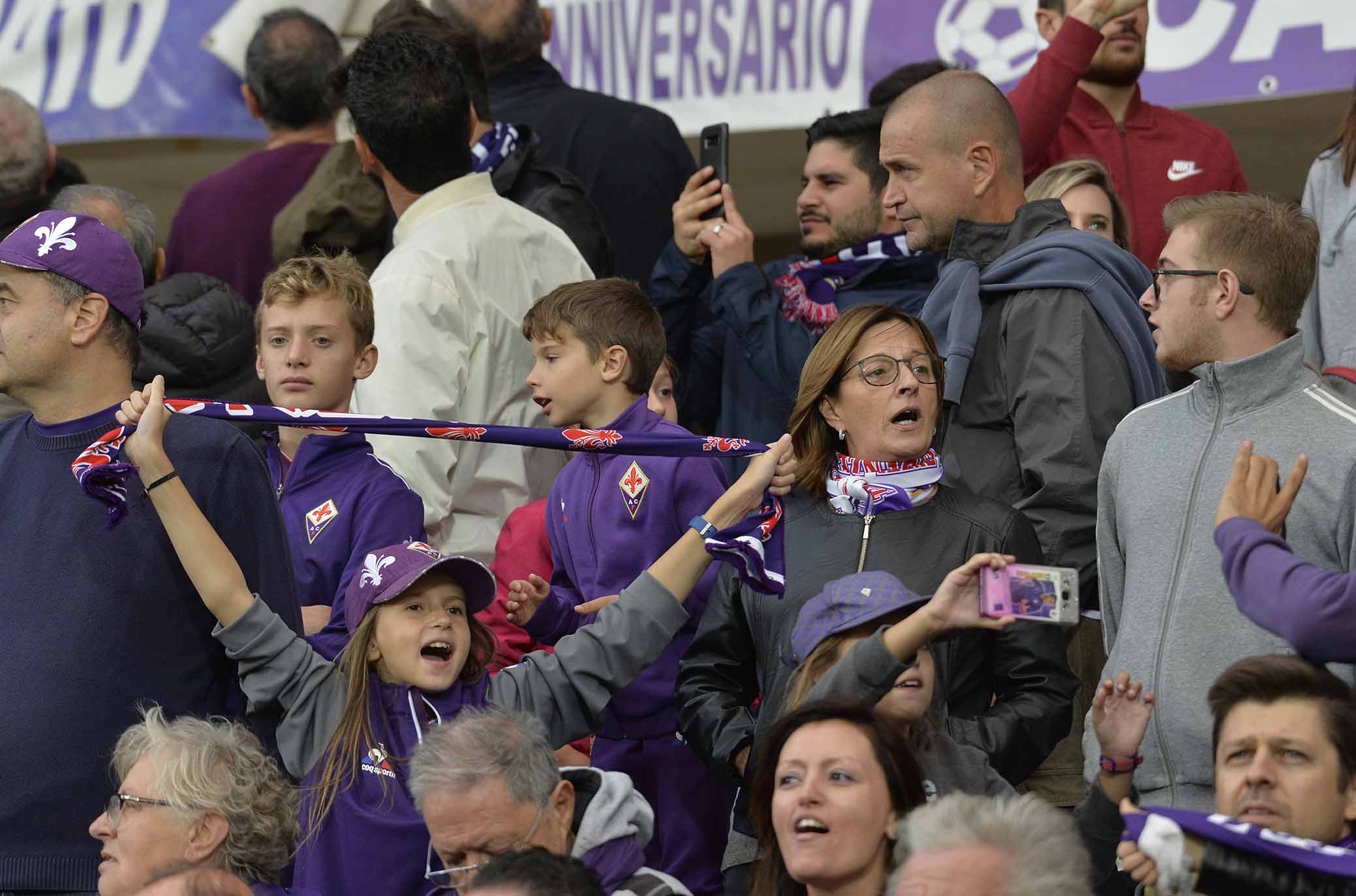FIORENTINA-CAGLIARI 21-10-2018 TIFOSI FIORENTINA. GALASSI SILVANO/SILPRESS