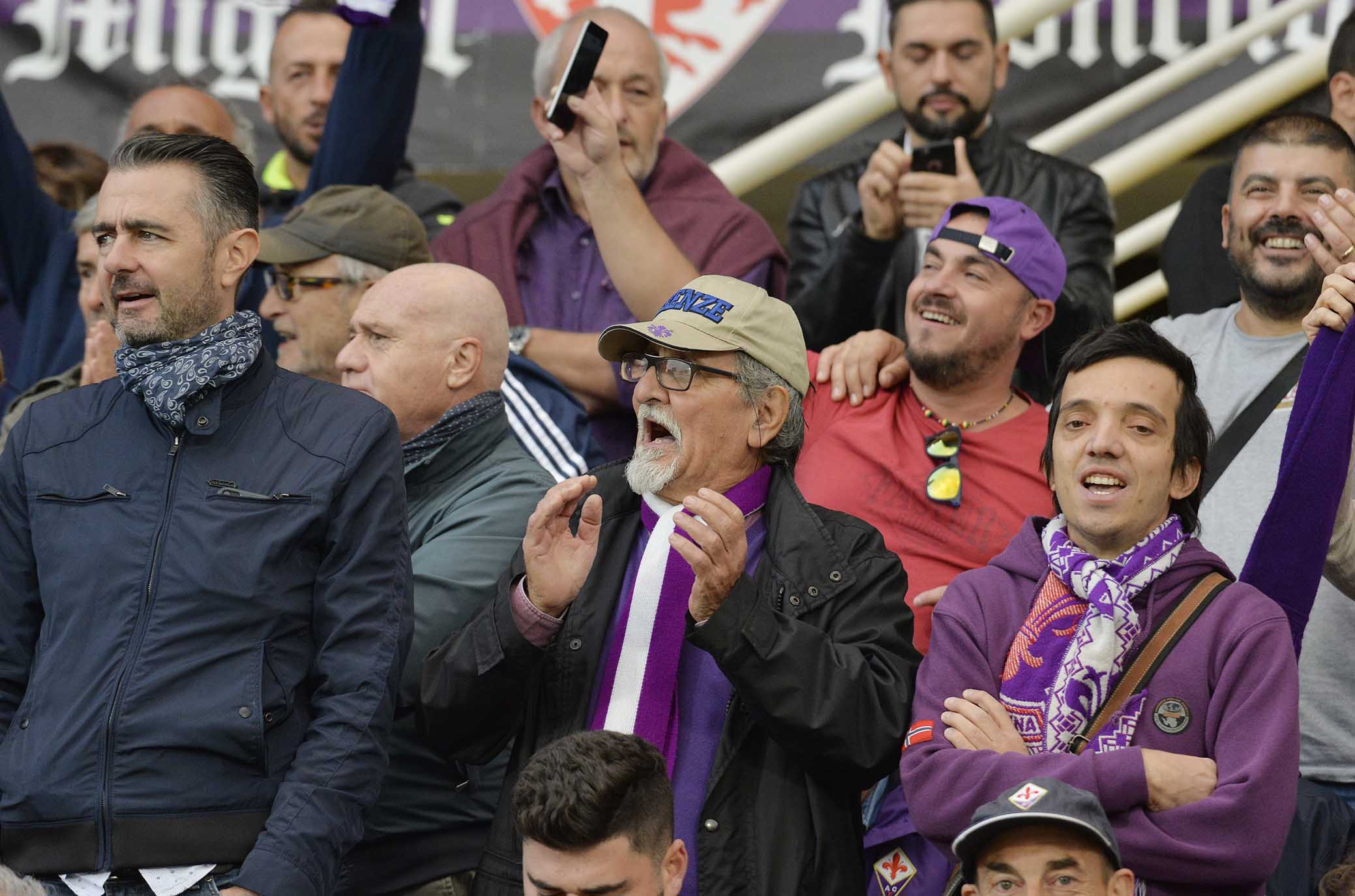 FIORENTINA-CAGLIARI 21-10-2018 TIFOSI FIORENTINA. GALASSI SILVANO/SILPRESS
