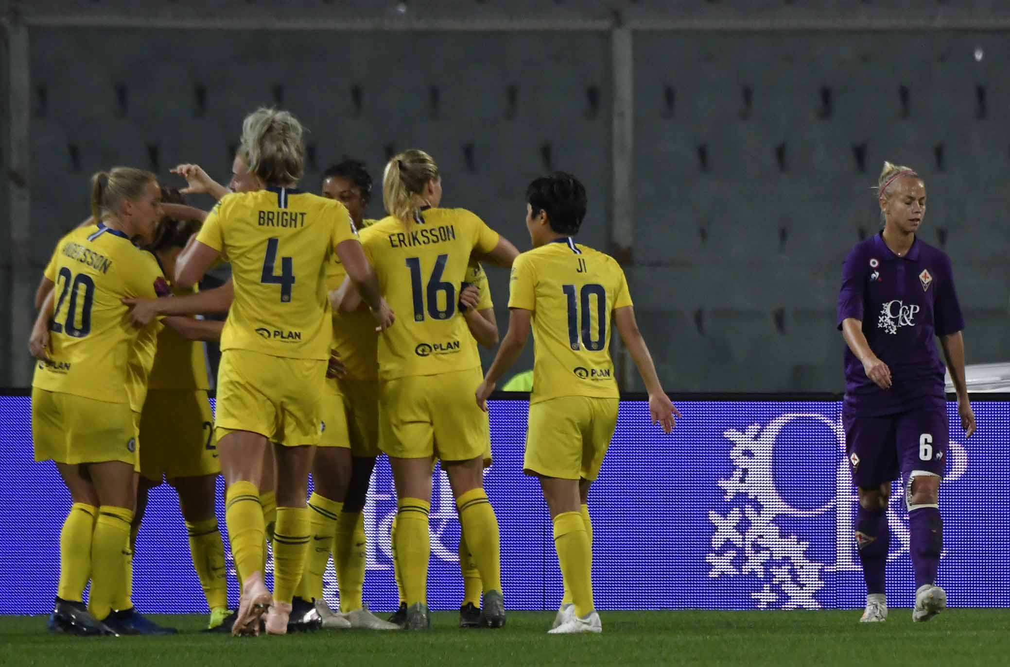 FIORENTINA WOMEN'S-CHELSEA 31-10-2018. STEPHANIE BREITNER DELUSA . GALASSI SILVANO/SILPRESS